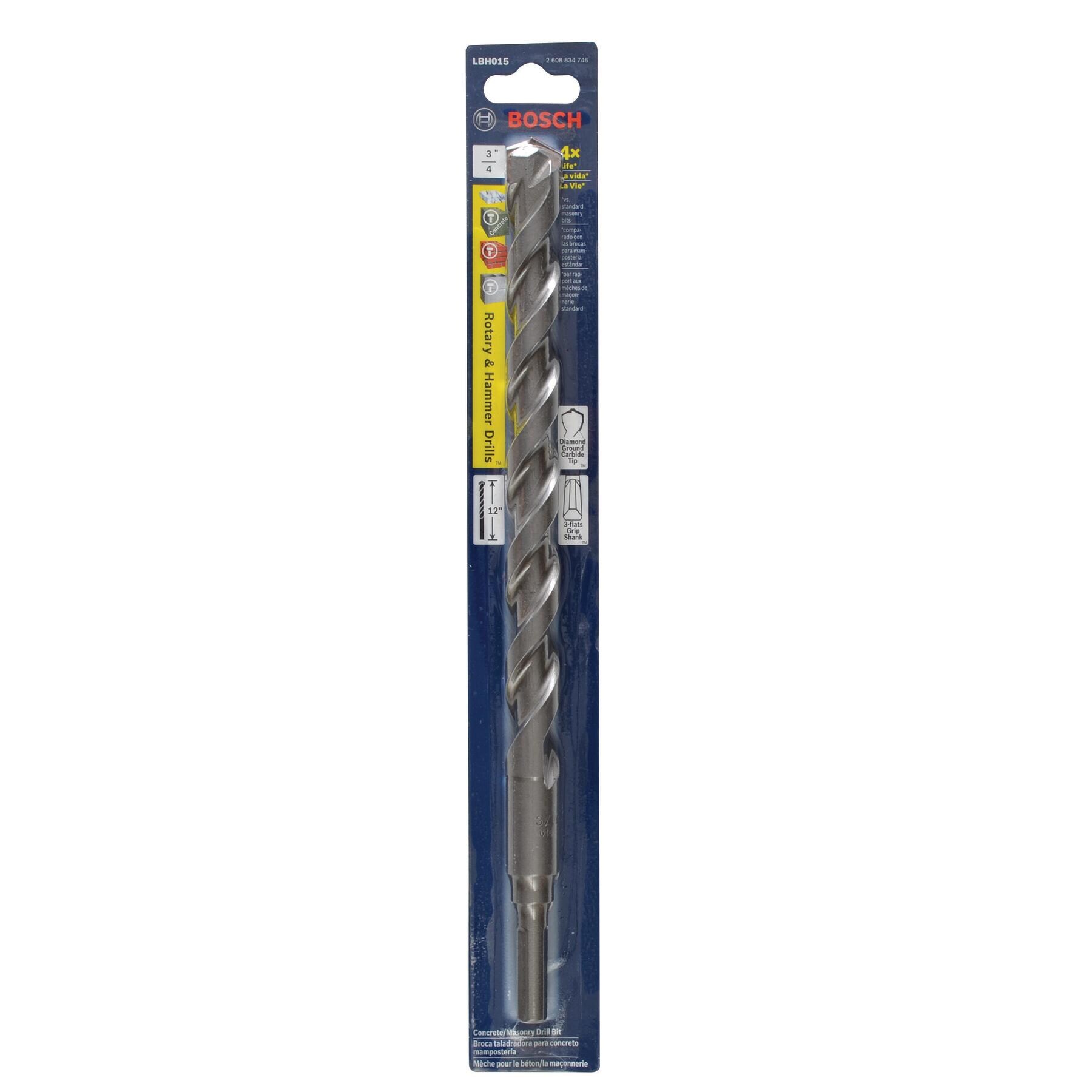 Bosch LBH015 Cement-Masonry-Drill-Bits - View #2