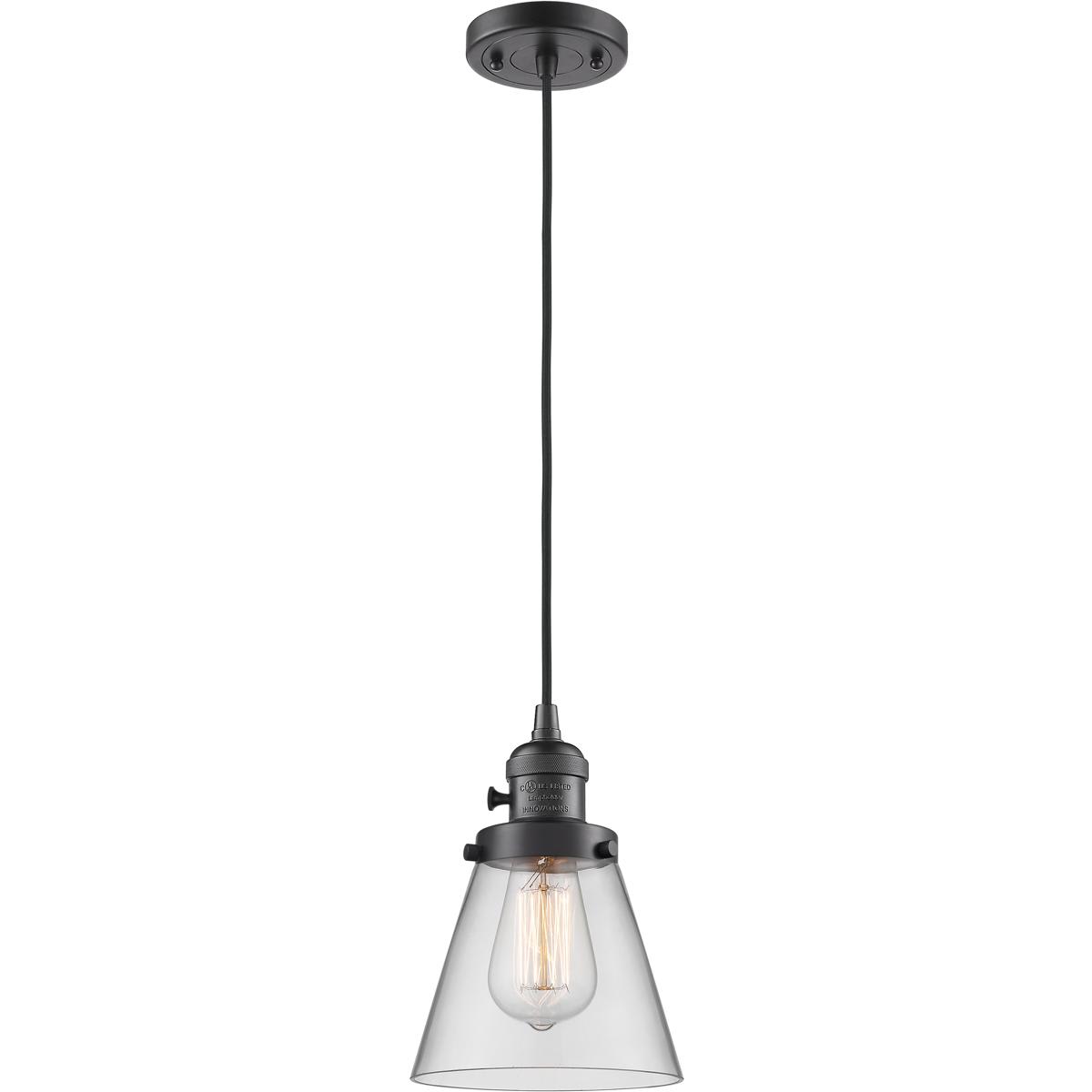 Innovations Lighting 2344050 201CSW-OB-G62 Franklin Restoration Cone Mini Pendant