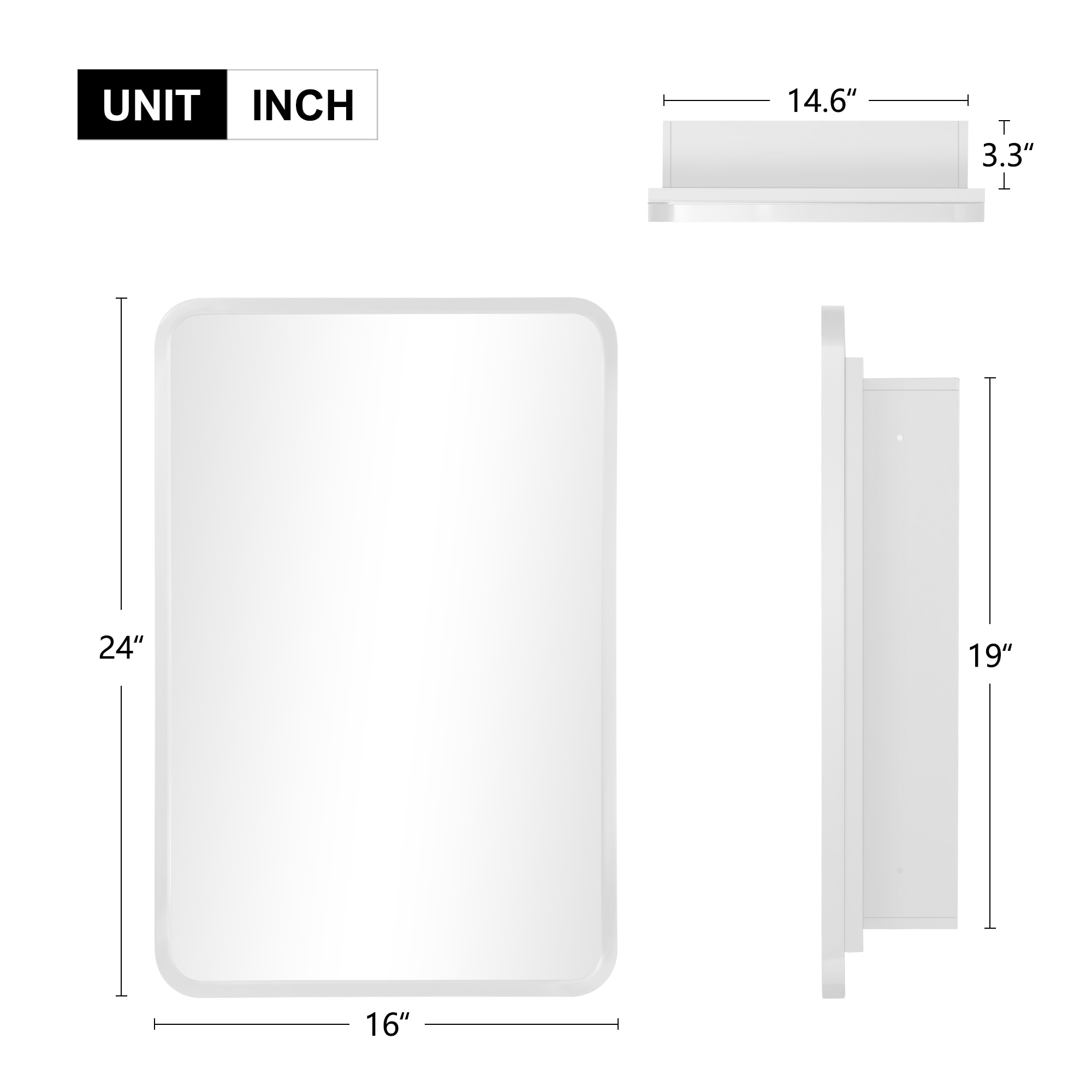 Dovelina LS-A-MR11005 Bathroom-Medicine-Cabinets - View #7