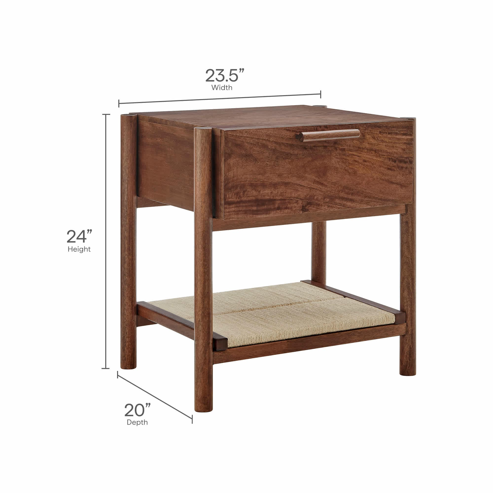 Modway MOD-7227-WAL nightstands - View #3