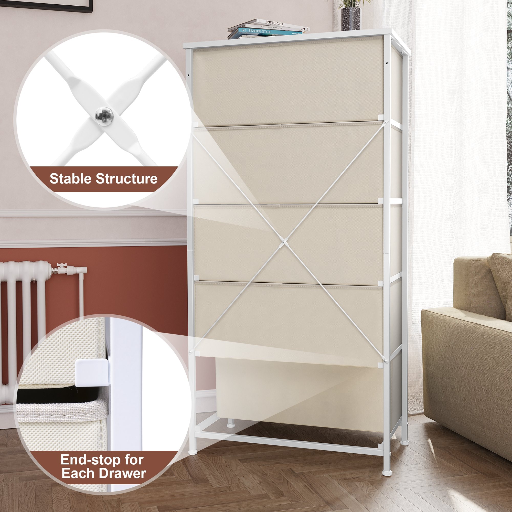 CloudFly CL-HD017BEI dressers - View #3