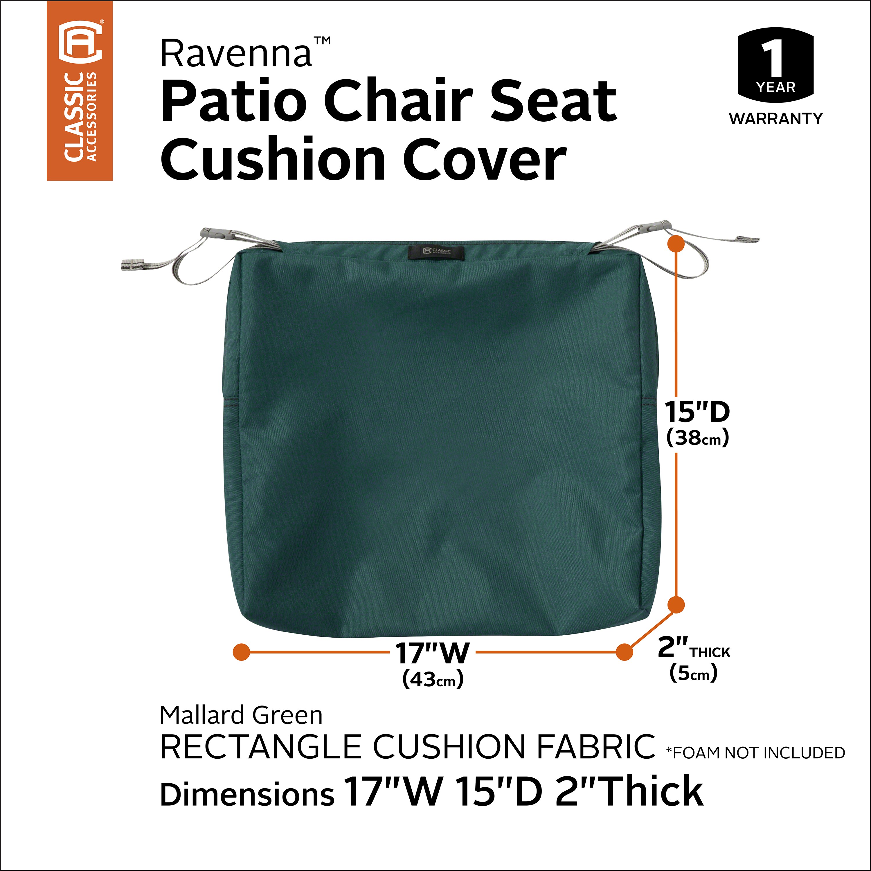 Classic Accessories 60-370-011101-RT Patio-Furniture-Cushions - View #3