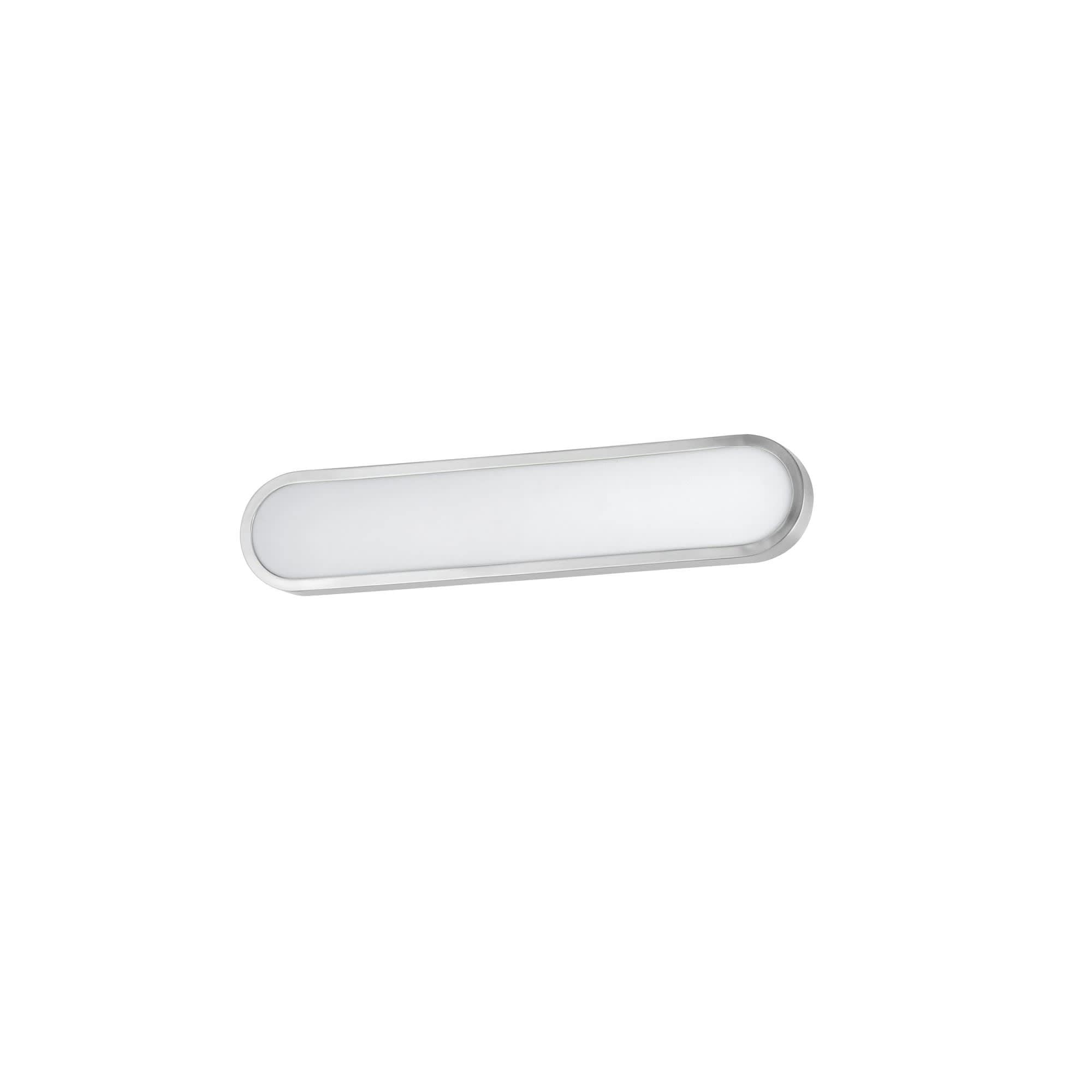 ET2 A-ET2-E23422-SN Latitude 1 - Light Satin Nickel / Silver Contemporary / Modern - LED Aluminum And Polycarbonate Wall Sconce