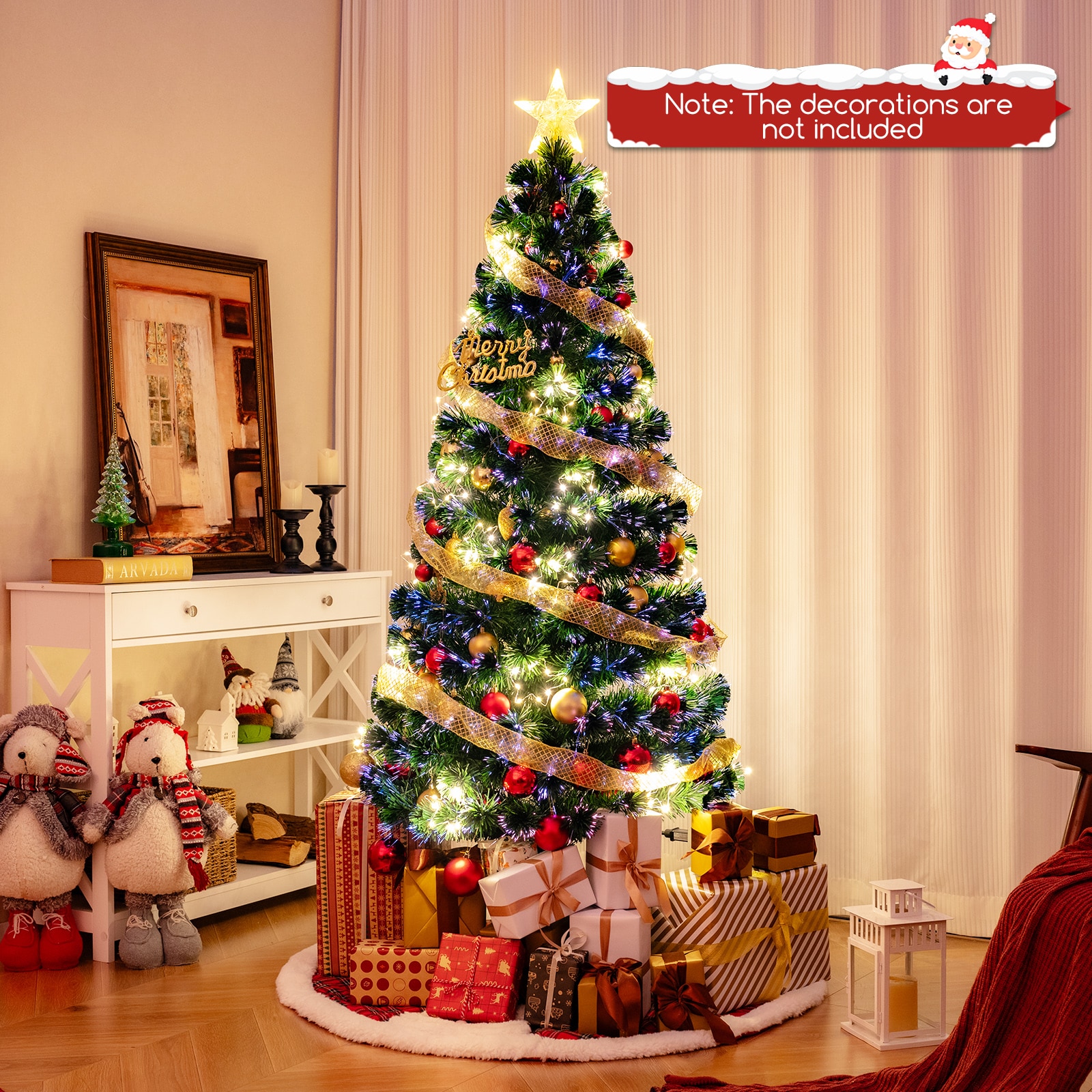 WELLFOR HYG23893US Artificial-Christmas-Trees - View #10