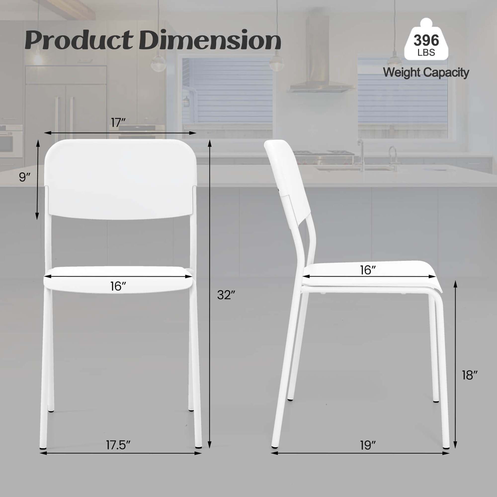 Costway HCST02573 Dining-Chairs - View #2