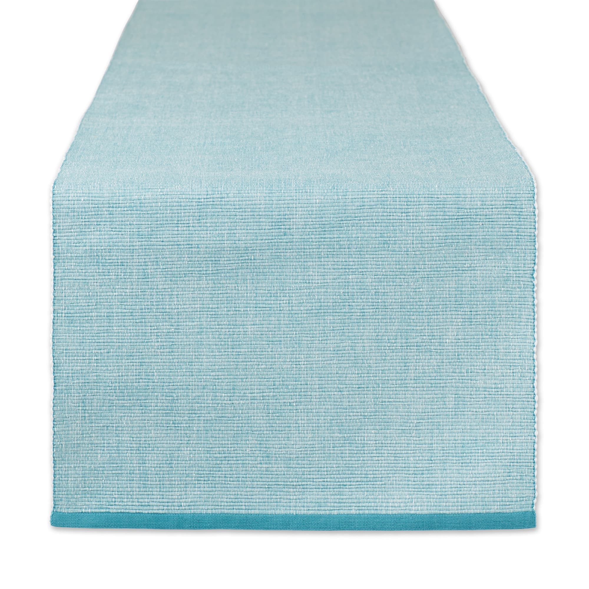 DII  Chambray Fine Ribbed 13x72in Table Runner
