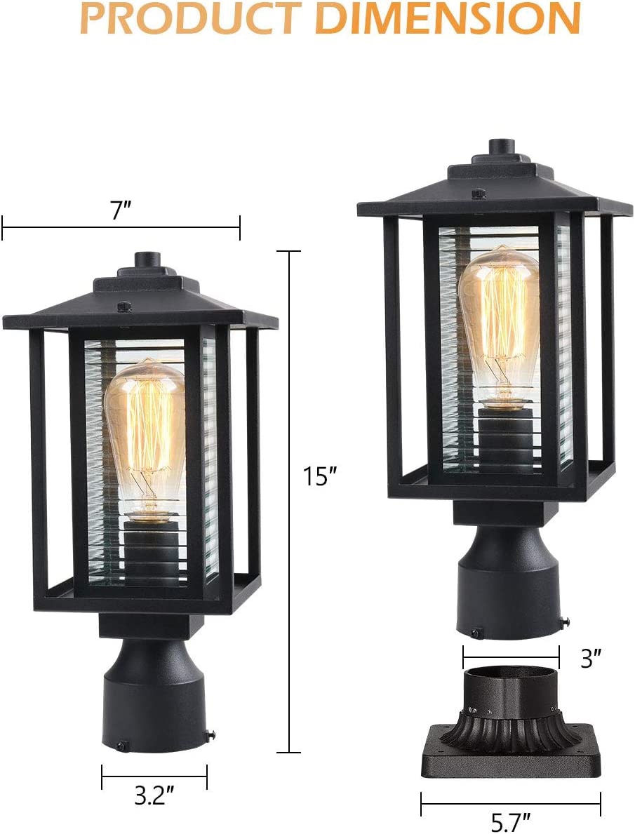 LTMATE LSTXZ2405-1G2PDM Complete-Post-Lights - View #2