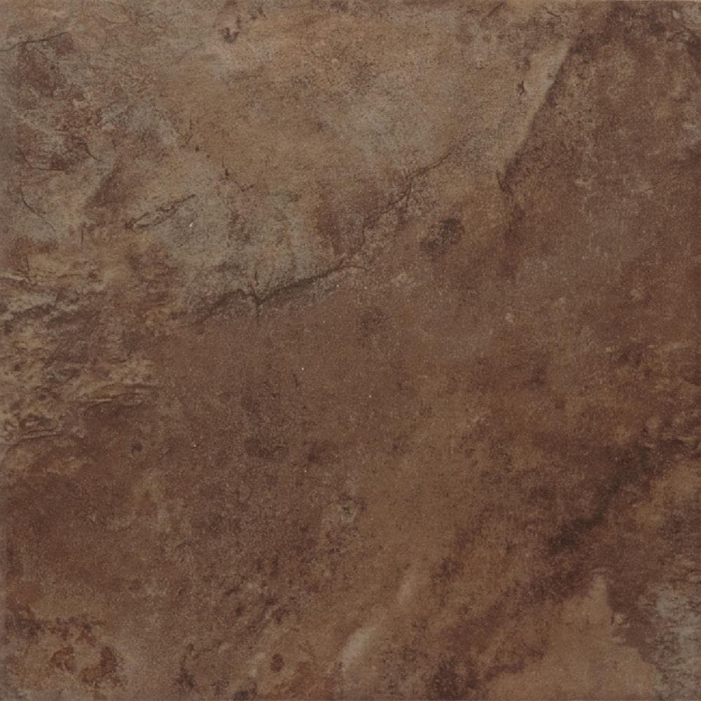 Style Selections Canyon Espresso 3-in x 13-in Glazed Porcelain Tile