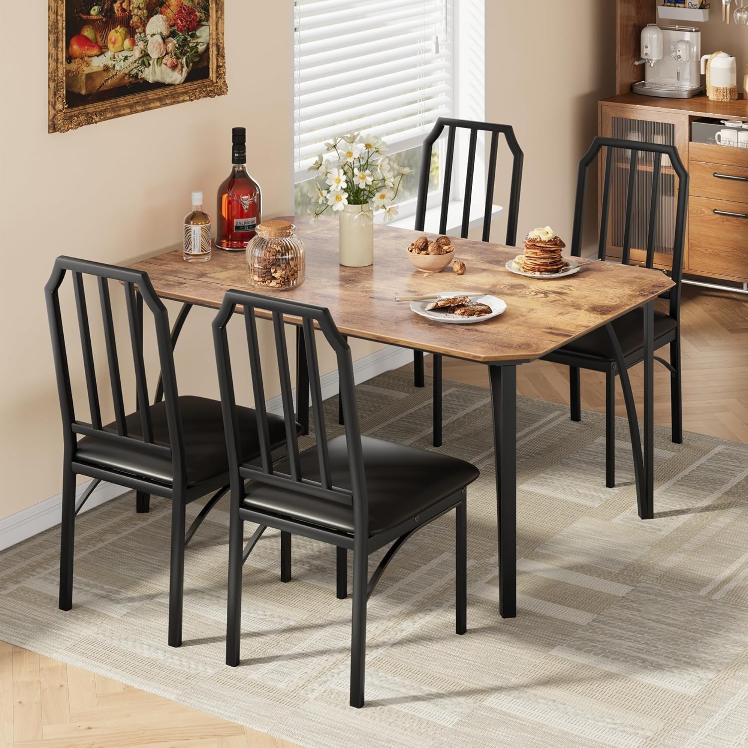 Qeetex DHZ-PHO-11PZ1MR1 Dining-Sets - View #3