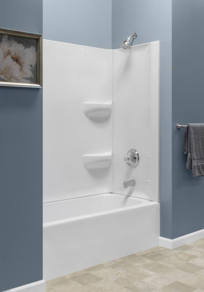 Bathtub Shower Combination Kit, 54 X 27 Bathtub Wall Surround
