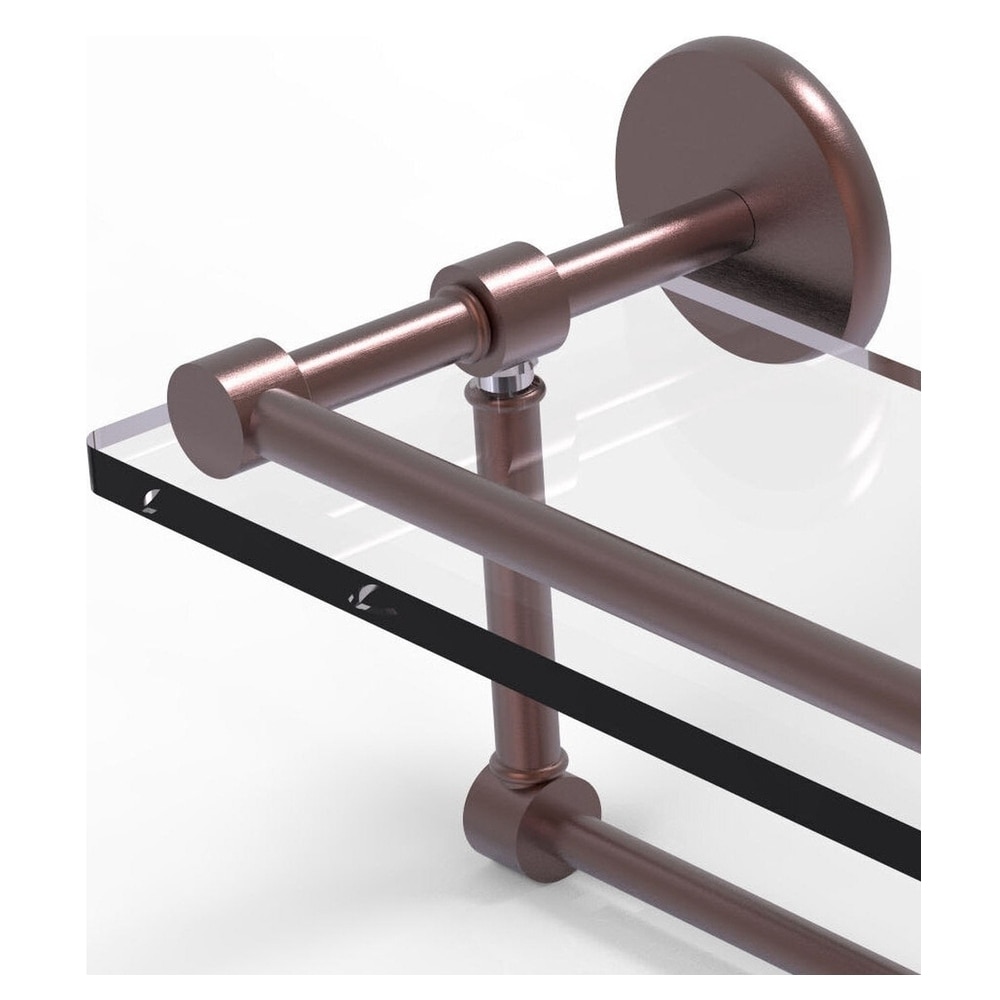 Allied Brass P1000-1PT/16-GAL-CA Bathroom-Shelves - View #2