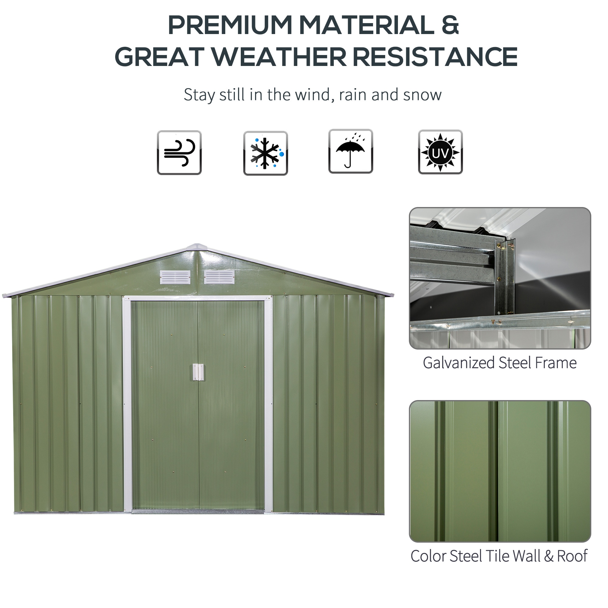 Flynama J-V-859S00001 Metal-Storage-Buildings-Sheds - View #6