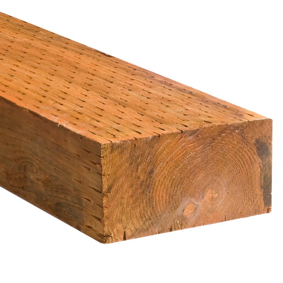 Severe Weather 4-in X 8-in X 10-ft #2 Pressure Treated Lumber At Lowes.com