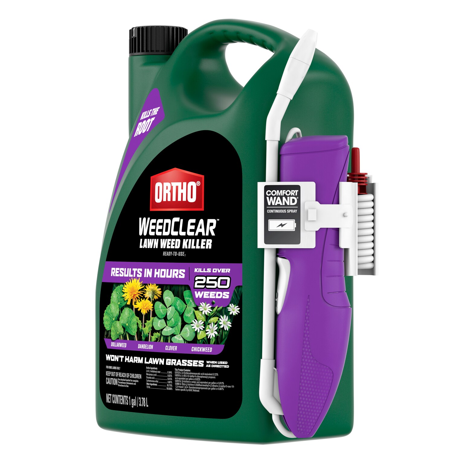 ORTHO WeedClear 1-Gallon Ready To Use Lawn Weed Killer In The Weed ...