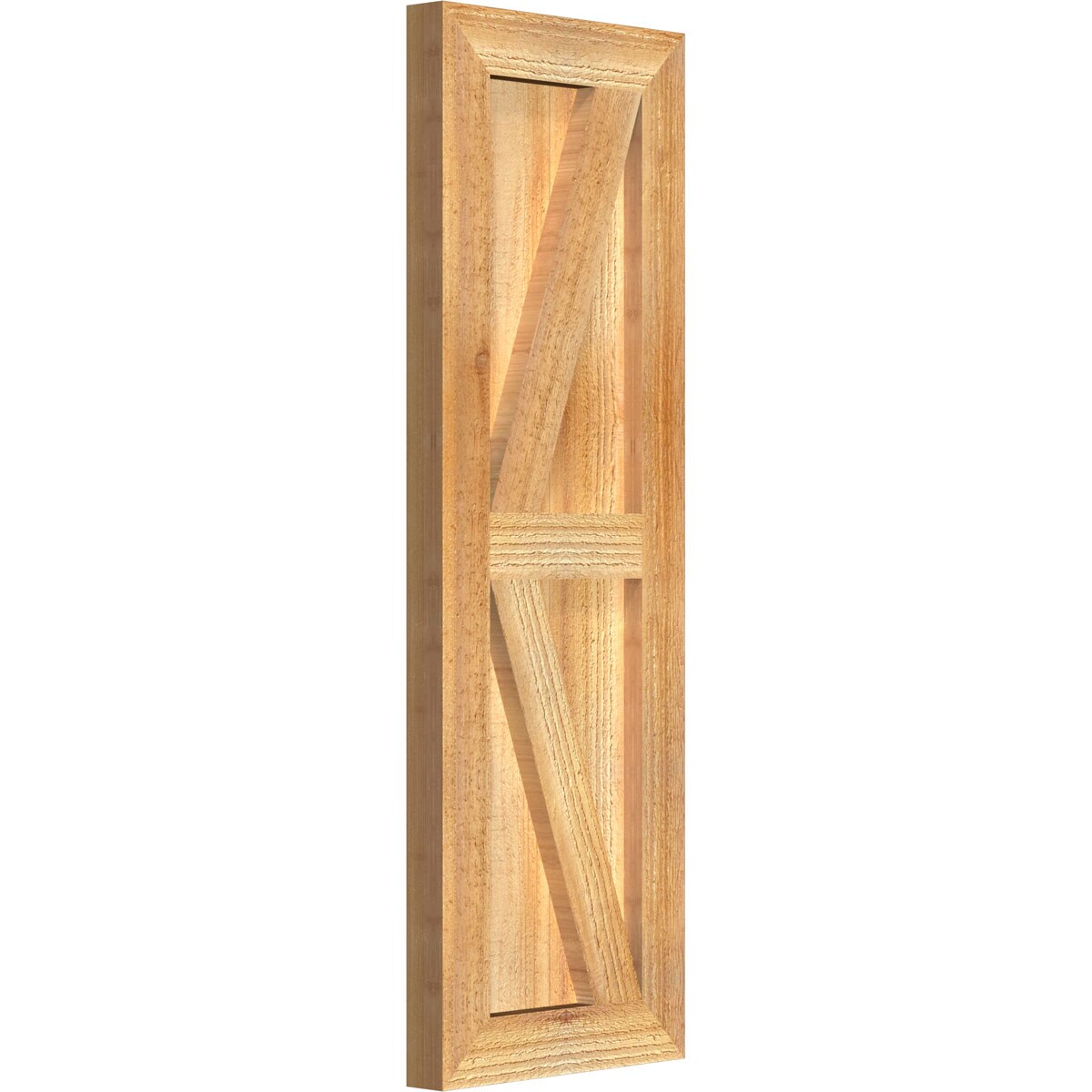 Ekena Millwork RBF06Z11X032RWR Exterior-Shutters - View #2