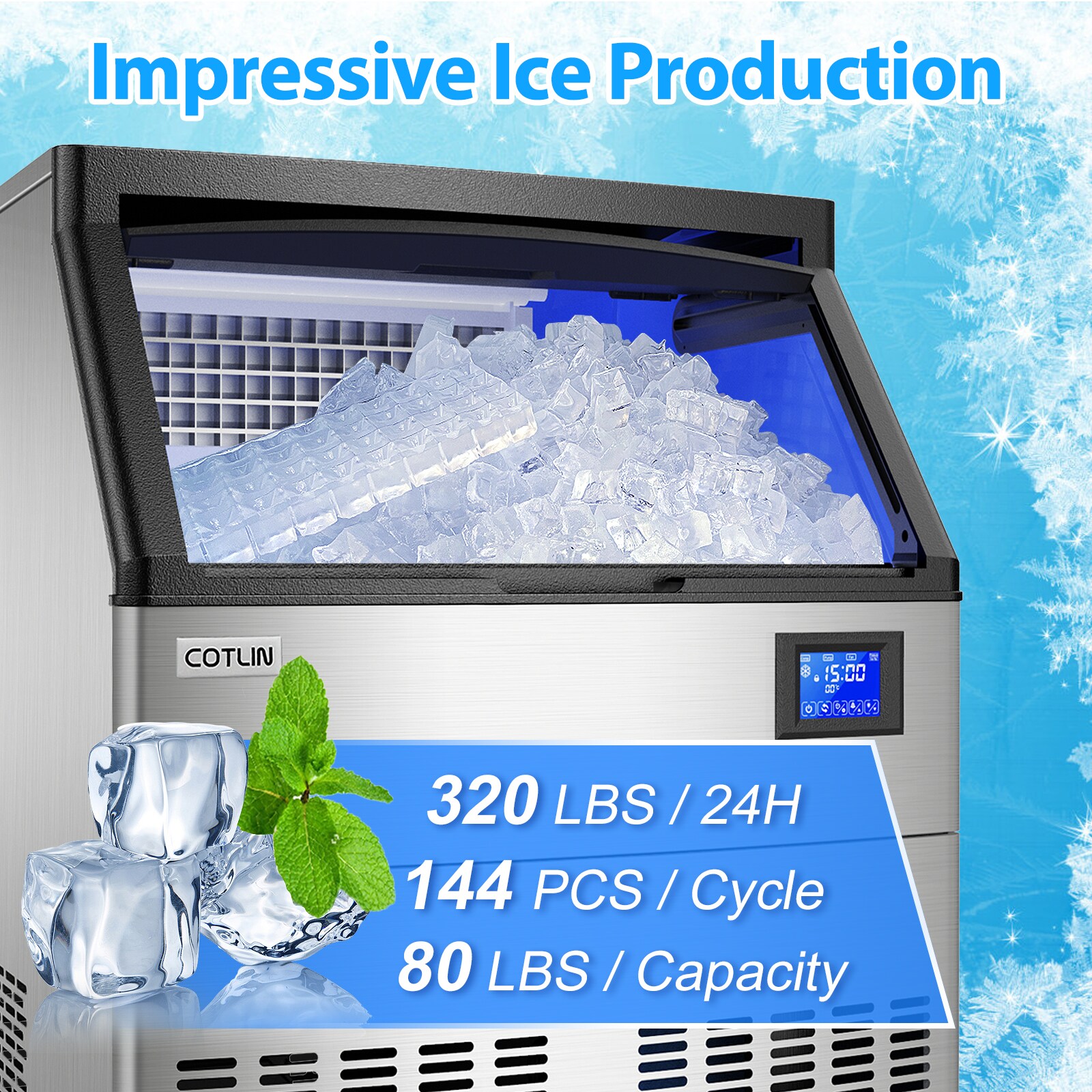 Runesay HBICEMK-02 Ice-Makers - View #4