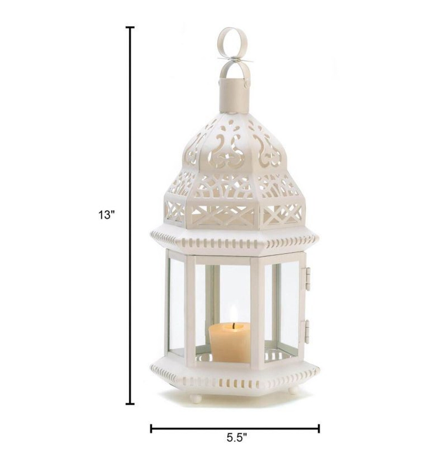 DEELIGHT D0102LJWH9322W-ZY Candle-Holders - View #4