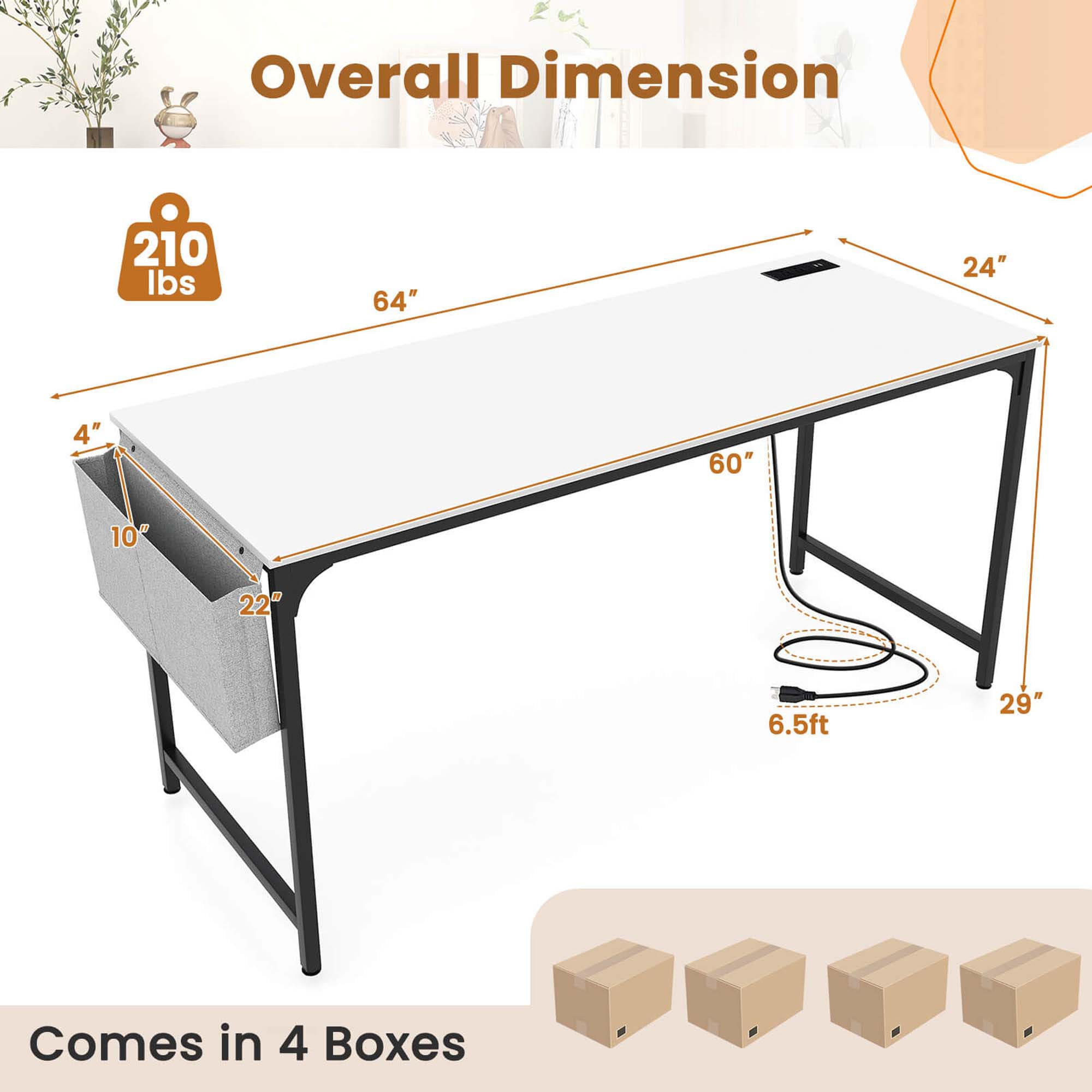 Costway HCST02058 desks - View #2
