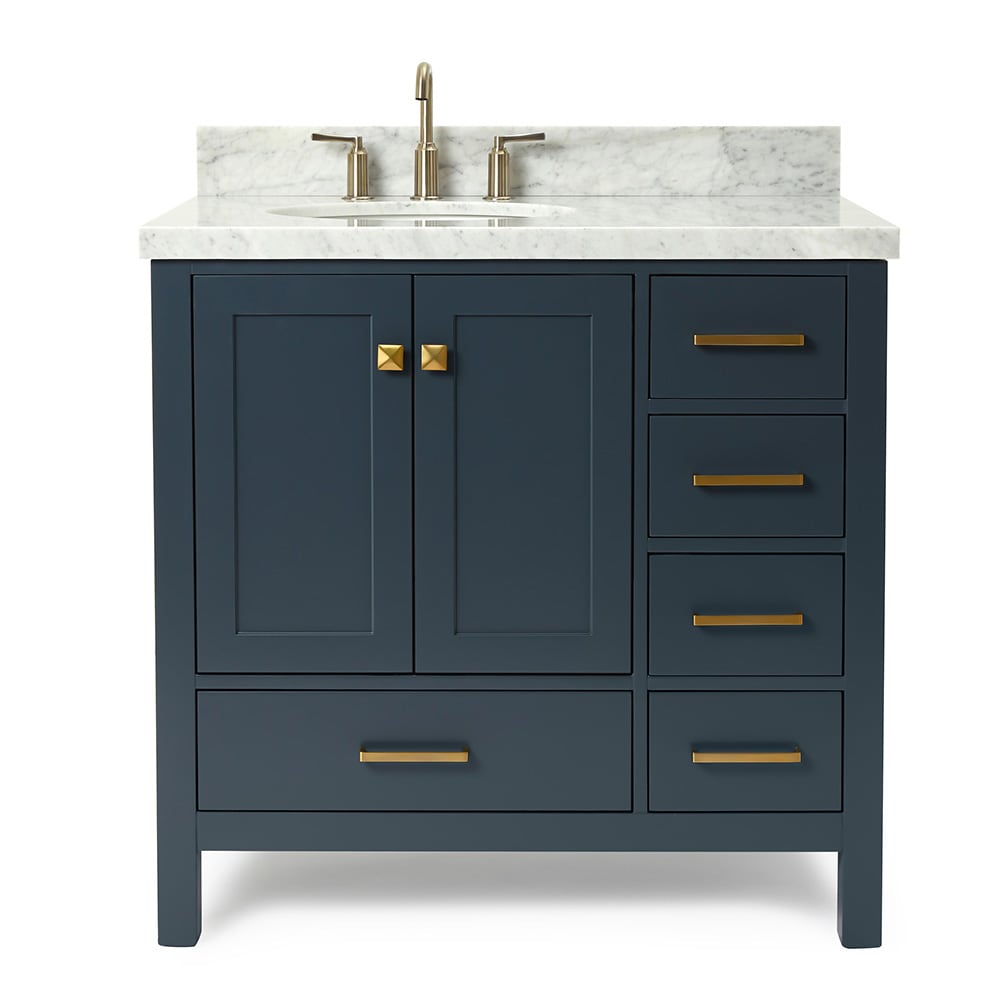 ARIEL A037S-L-VO-MNB Bath-Vanity-Combo - View #2