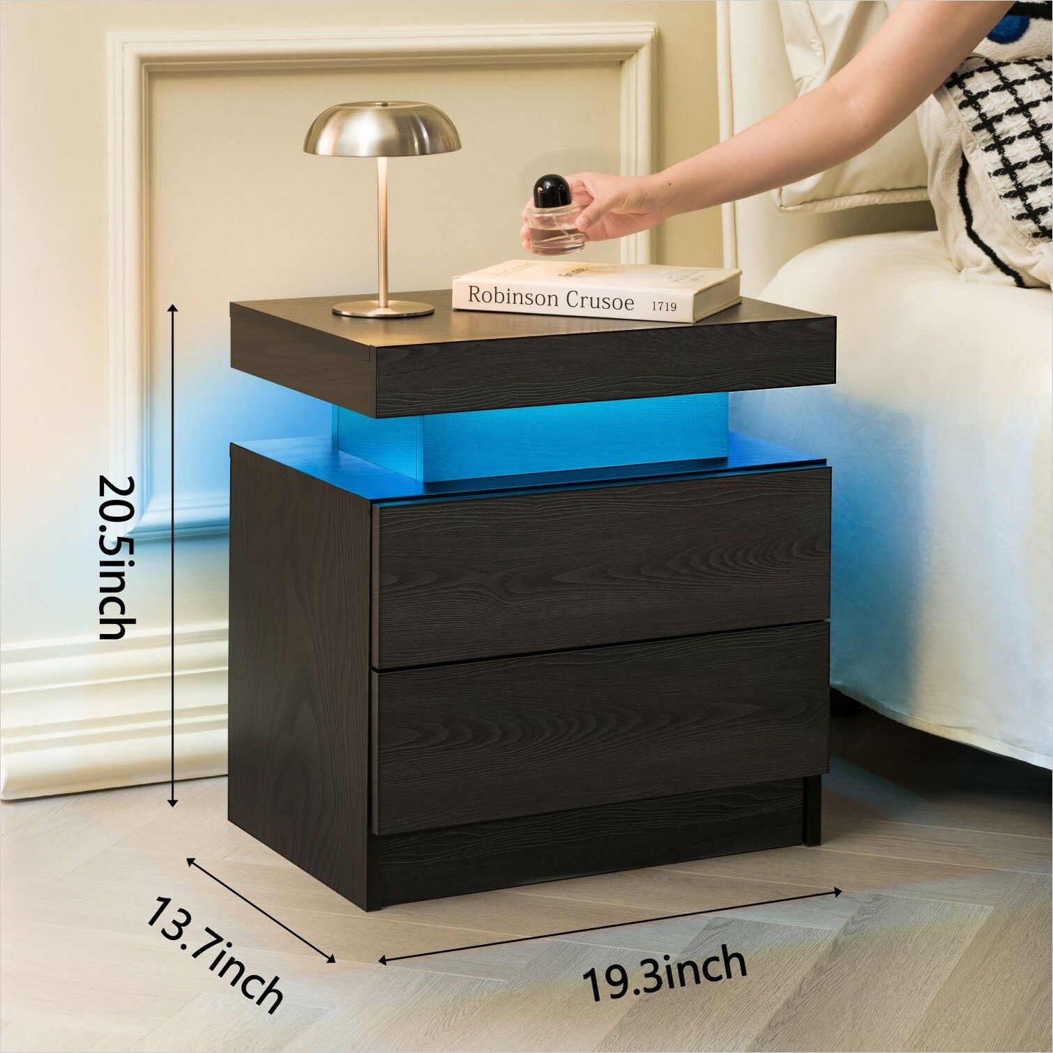 Watnature QEJA85VW9BJW nightstands - View #5