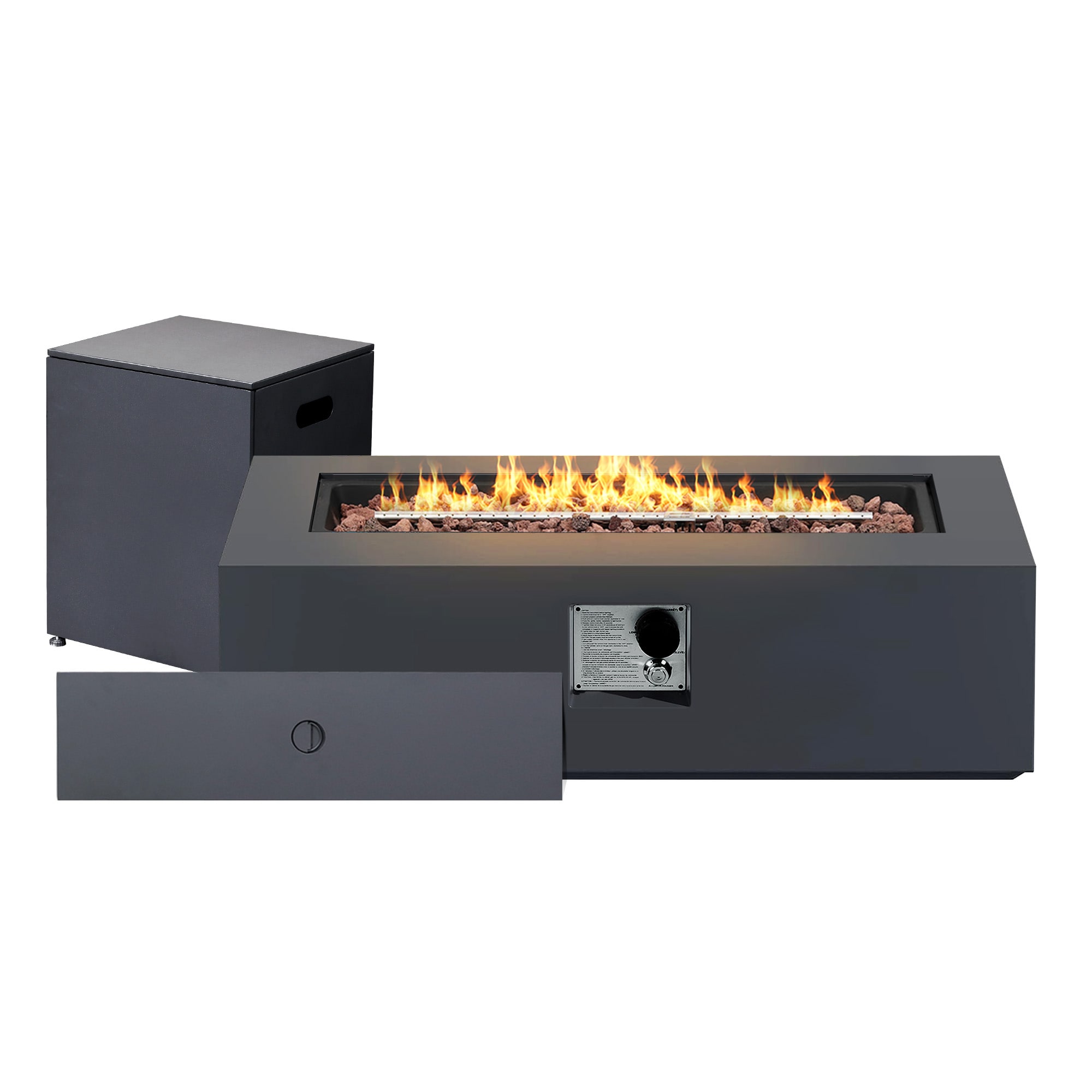 Patio Watcher 42TP-CFX-GREY-KDWST Outdoor-Gas-Firepits - View #2