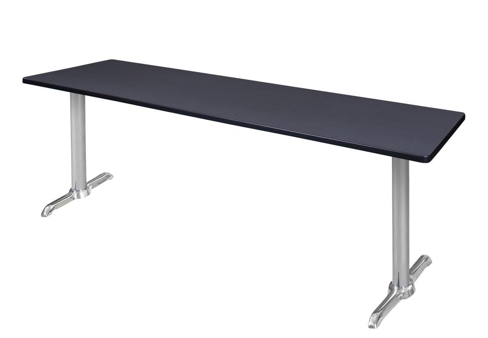 Regency MVTRCT8424GYCM Training Gray 4-Person Training Table (84-in W x 29-in H)