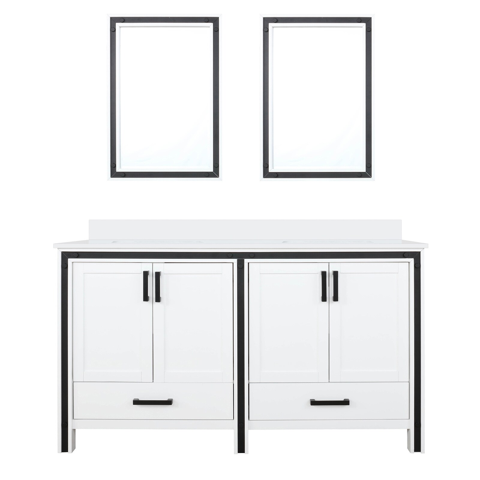 Lexora LZV352260SAJSM22 Bath-Vanity-Combo - View #2