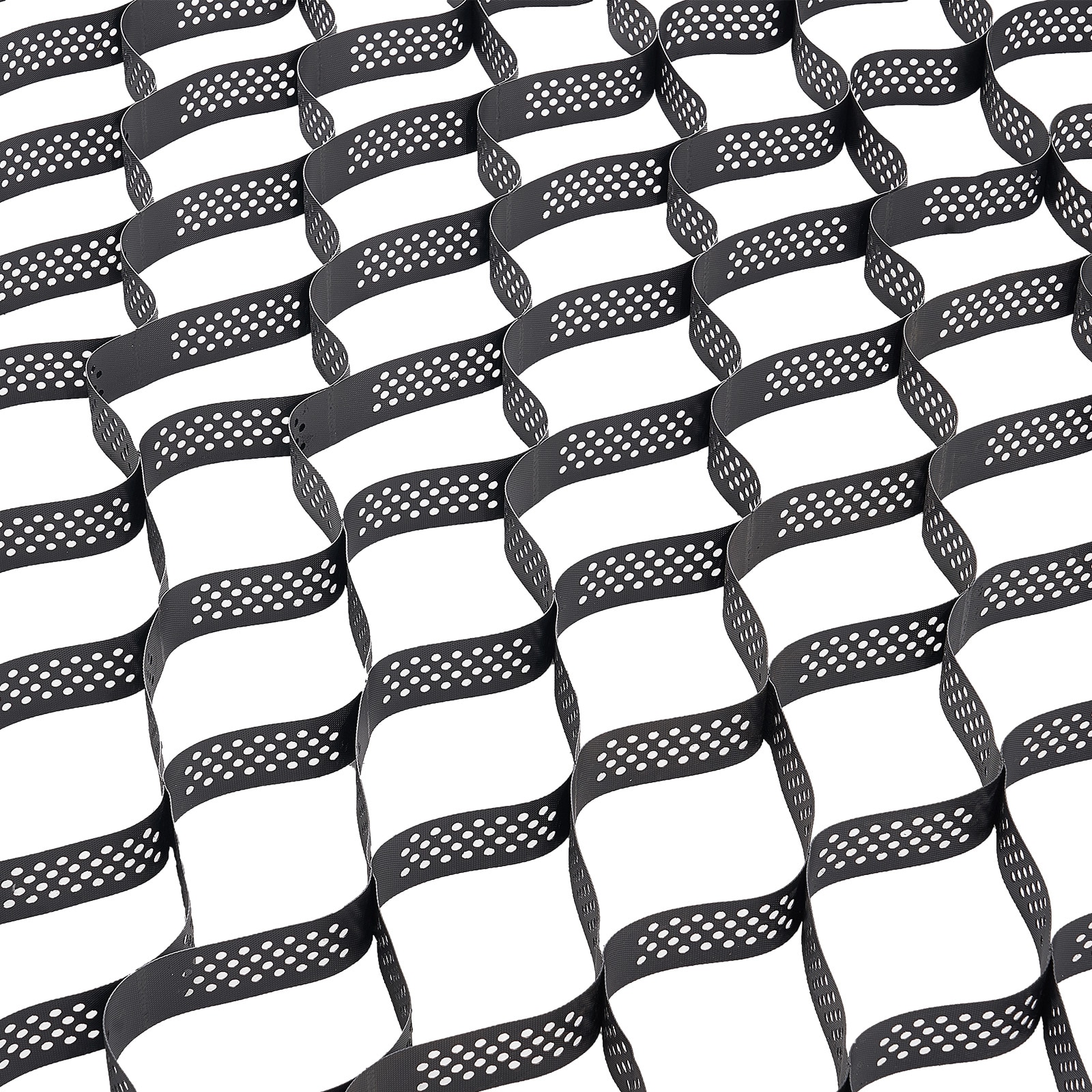 Mecale Permeable Gravel Grid Geo Grid Driveway Stabilization 1880-lb per sq ft Grass Ground Retainer