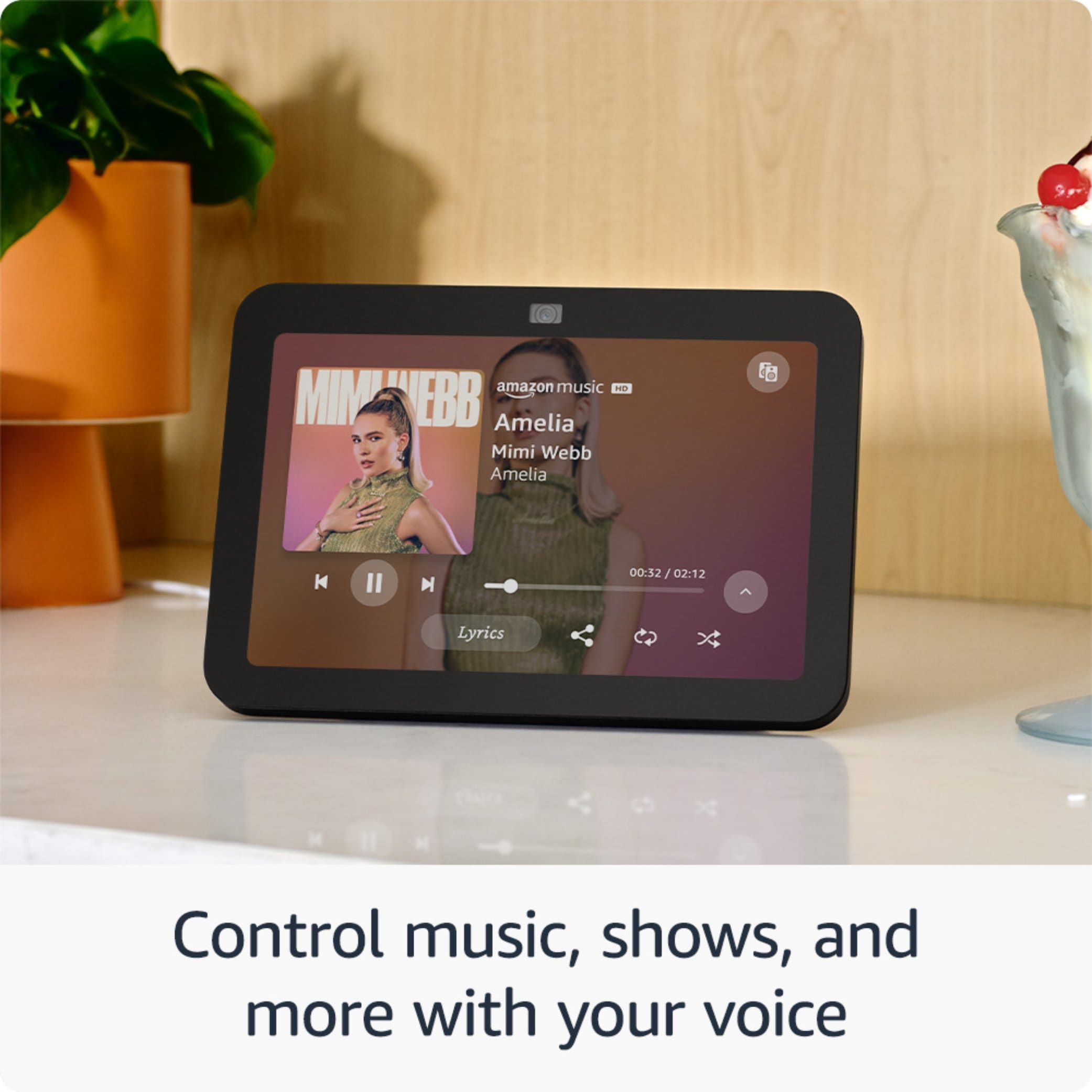 Echo Hub - 8” smart home control panel with Alexa