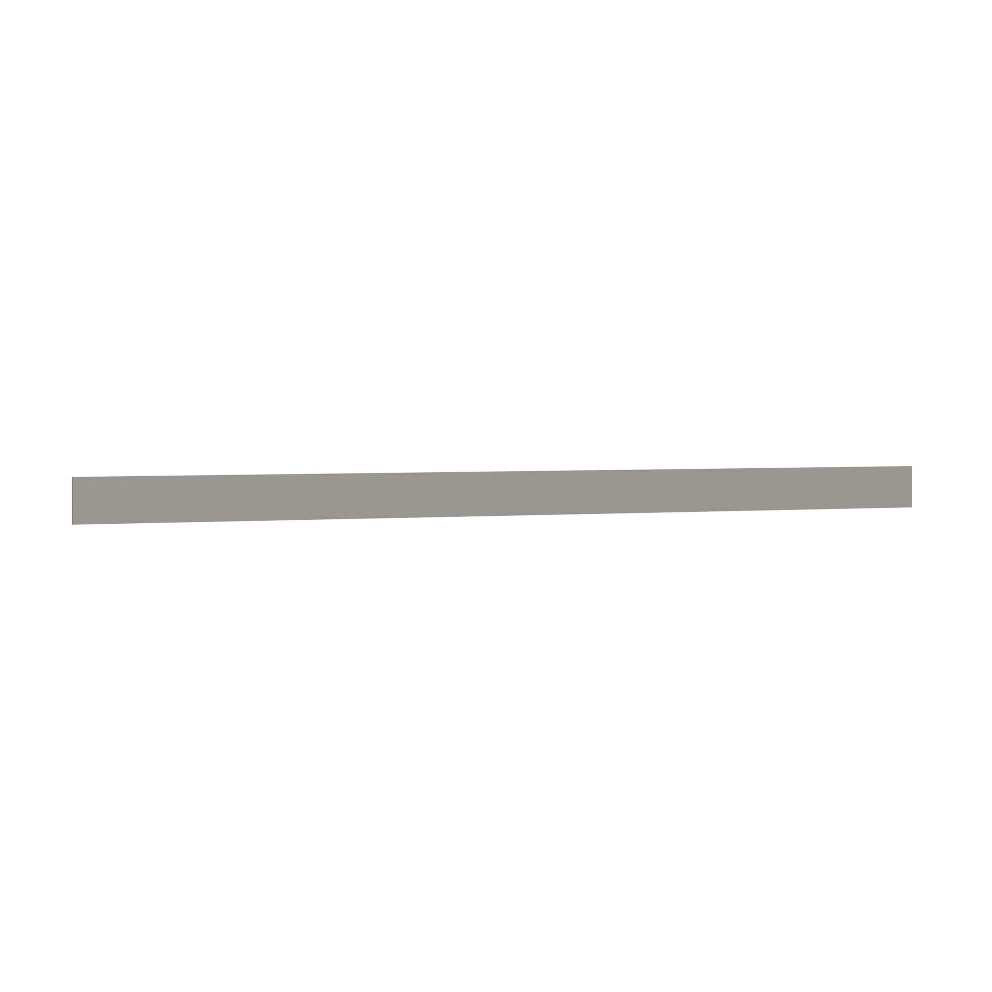 KraftMaid Momentum WMTK8G81 Deveron Cabinet Toe Kick 96-in W x 4.5-in H x 0.125-in D Pebble Grey Painted