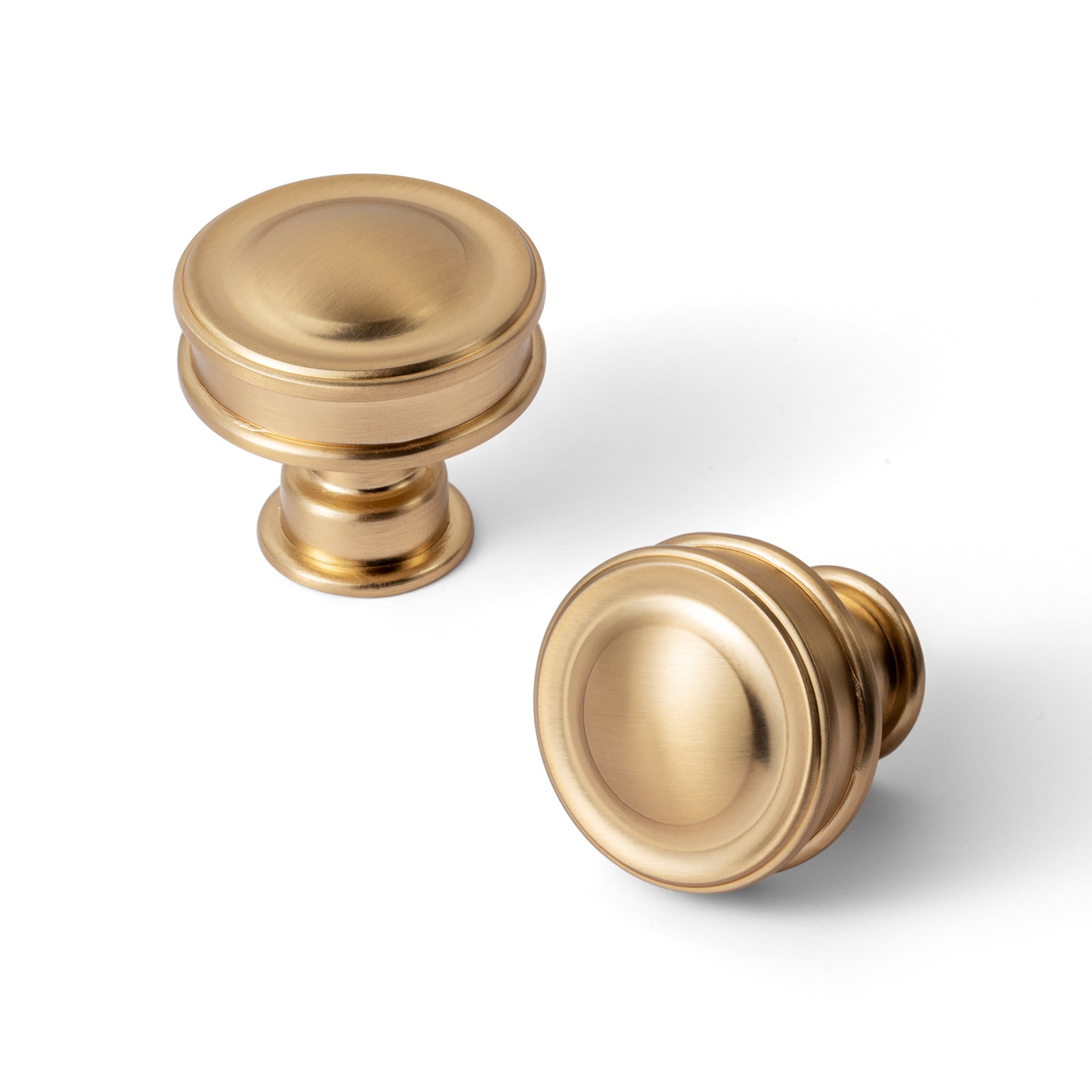 Miaokesen 7597UBR-DK-6 1-3/16-in Champagne Bronze Mushroom Modern Cabinet Knob 6 -Pack