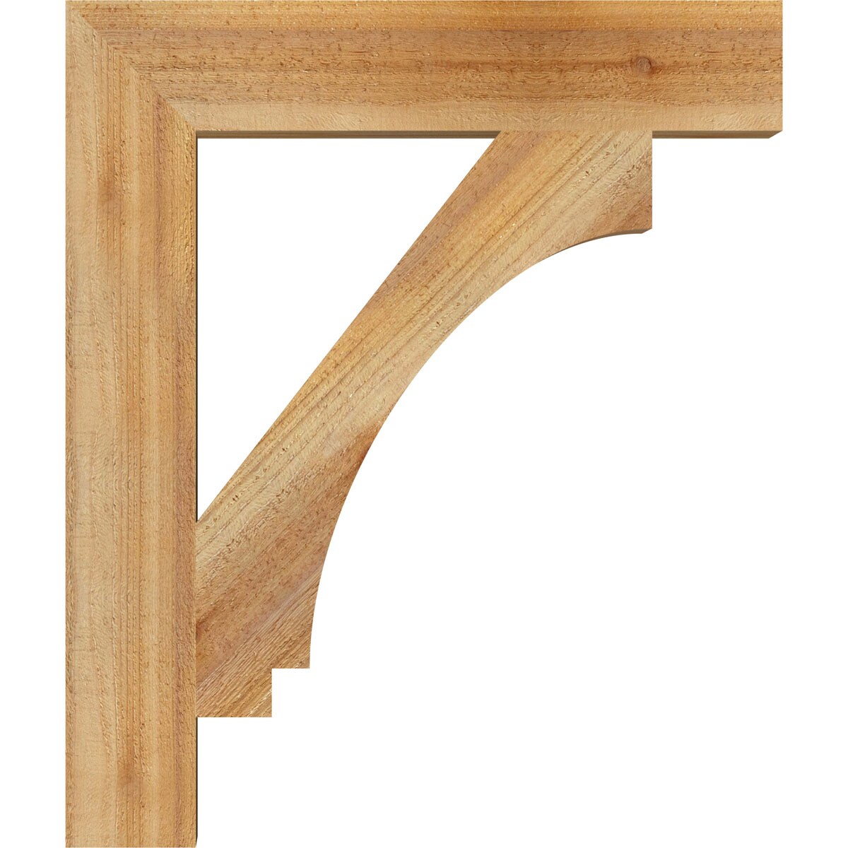 Ekena Millwork BKT04X22X26IMP05RWR Exterior-Brackets-Braces - View #3