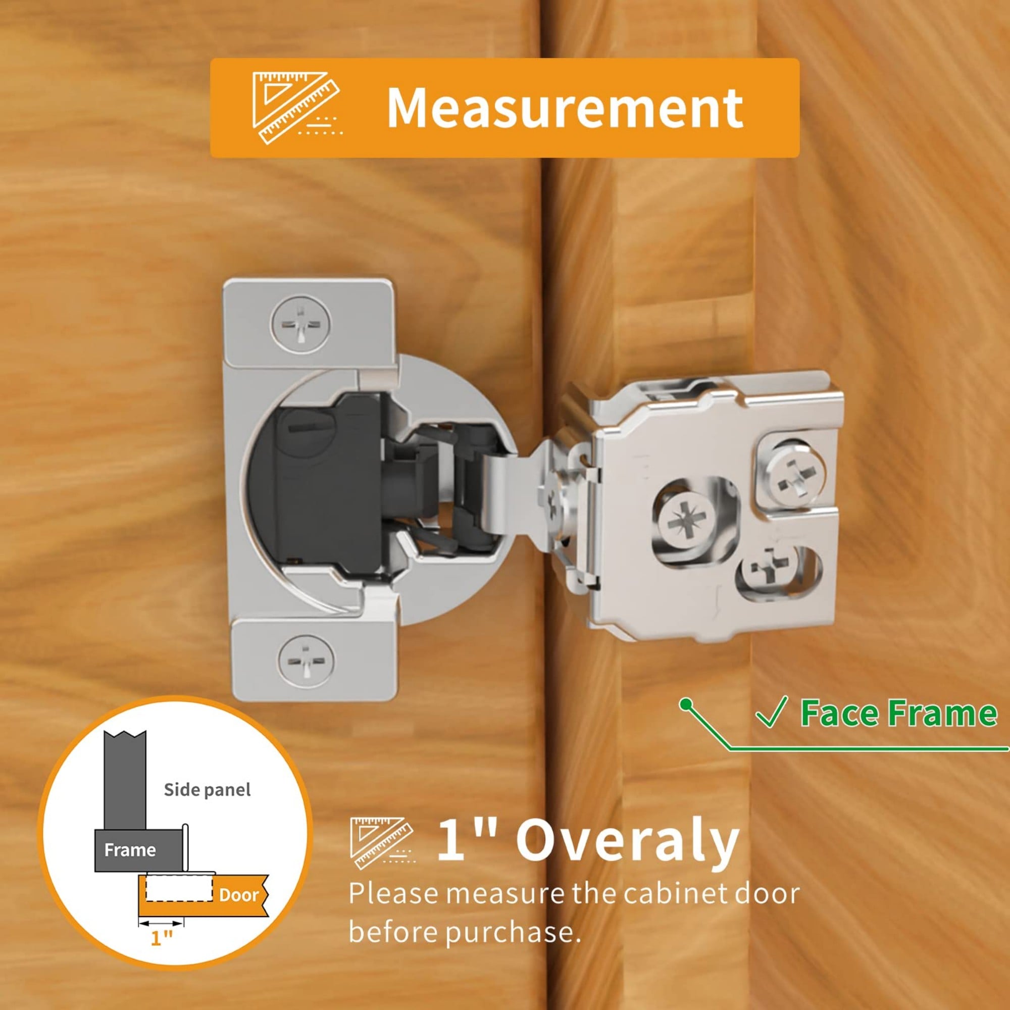 Wudkey L4-TQ2V7V Cabinet-Hinges - View #6
