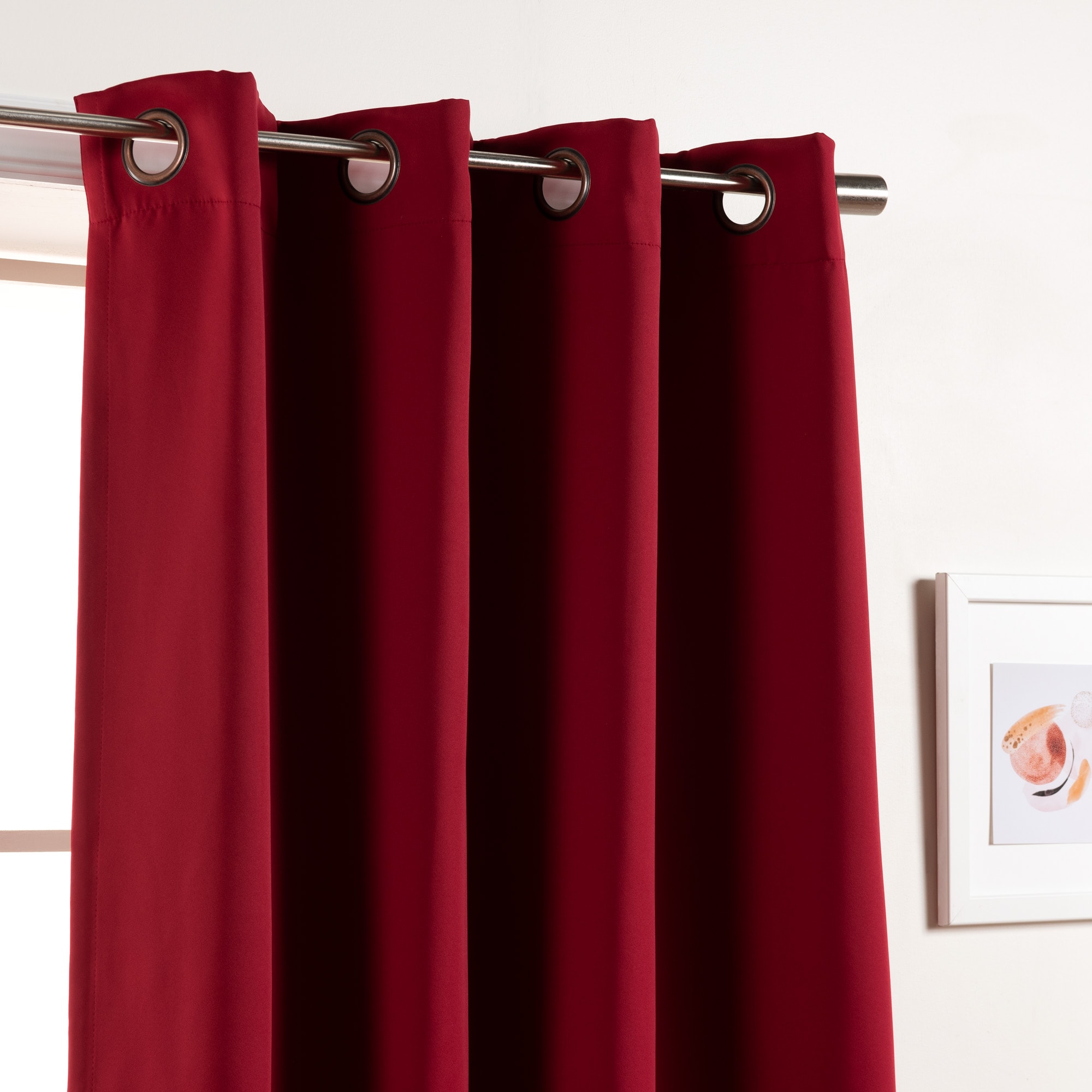 Best Home Fashion GR-WIDE-100X96-CAR curtains - View #3