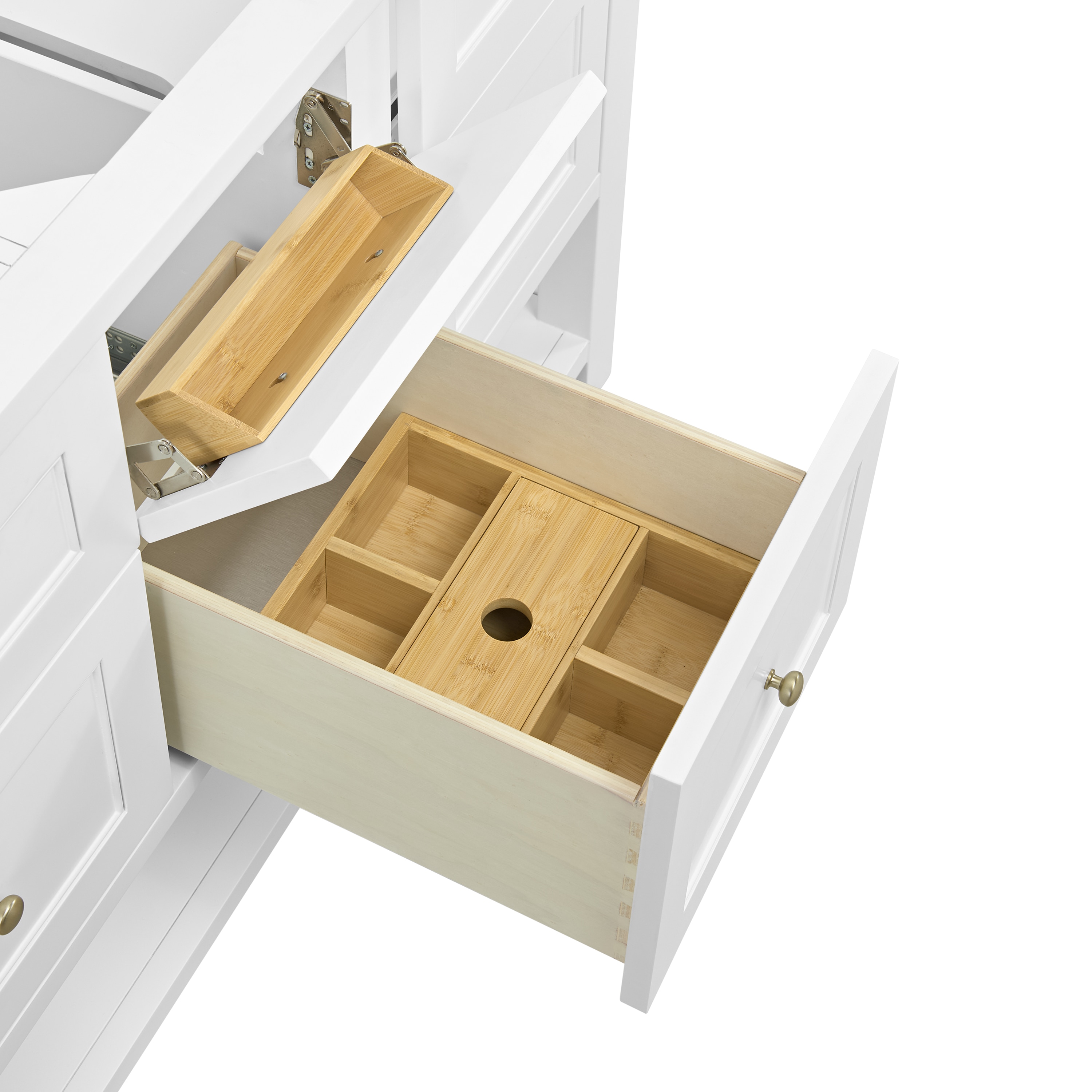 James Martin Vanities 330-V60D-BW-3LDL Bath-Vanity-Combo - View #10