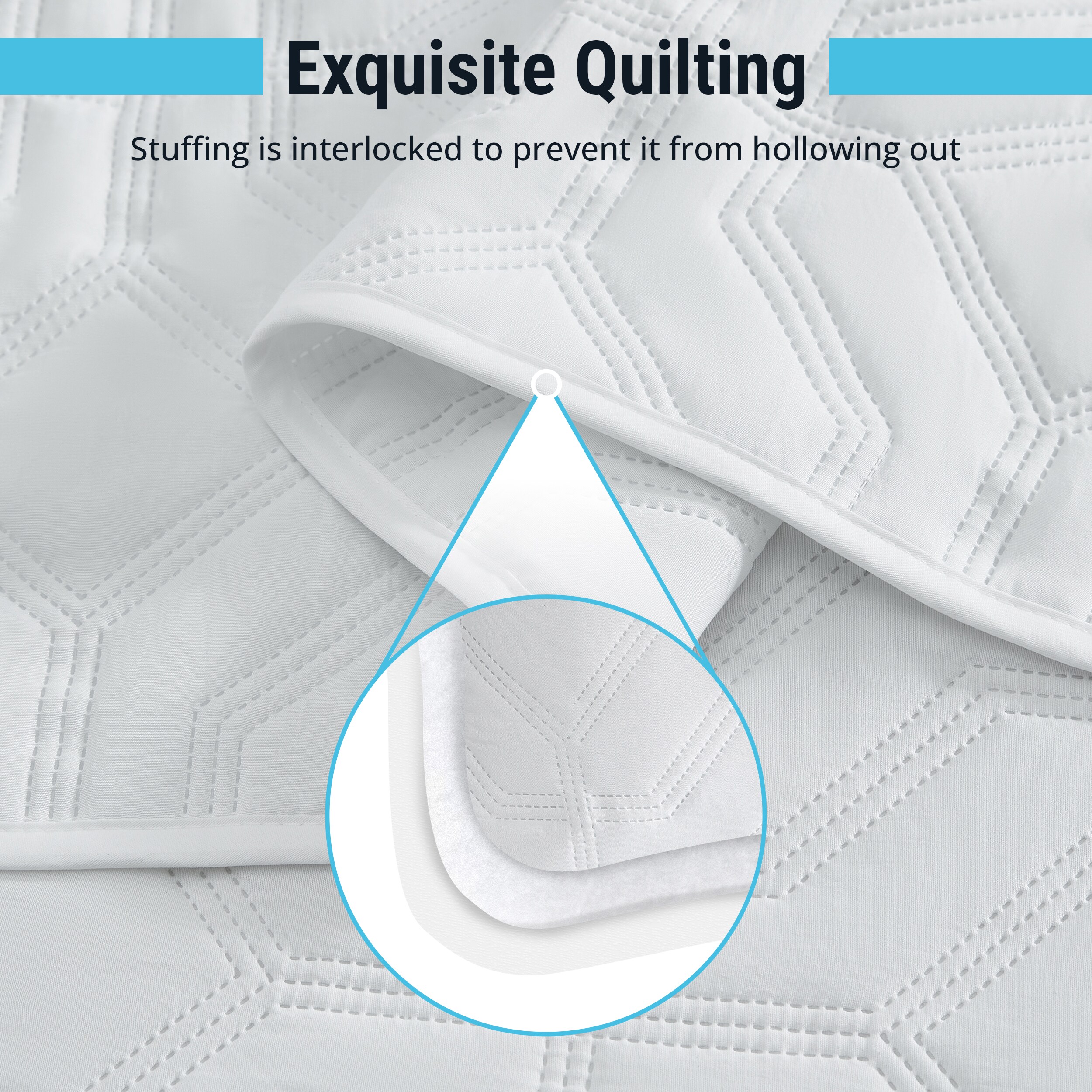 HLC.me LGN-KG-WHT Comforters-And-Bedspreads - View #4