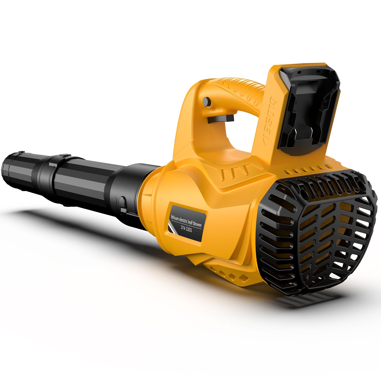 KHKFY  Cordless Leaf Blower Compatible with DeWALT 20V Max power cell Max 650 CFM 150 MPH Brushless Motor 6 Variable Speed Settings Ergonomic