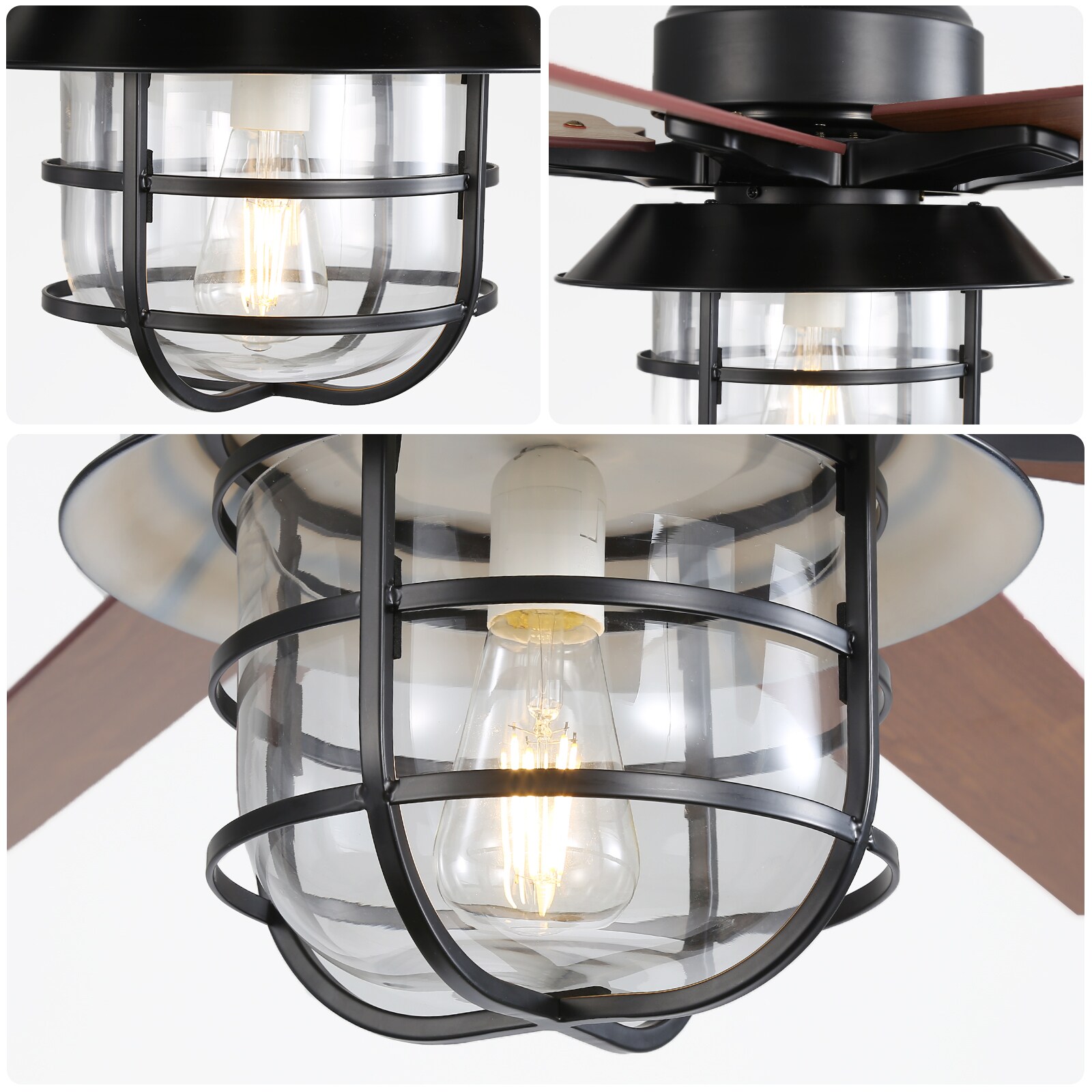 Sofucor L-66K004-BK-DC-SS-60 Ceiling-Fans - View #4
