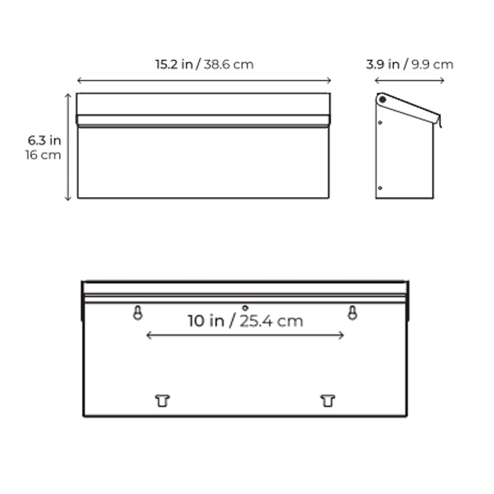 RELIABILT 07-3068 mailboxes - View #4