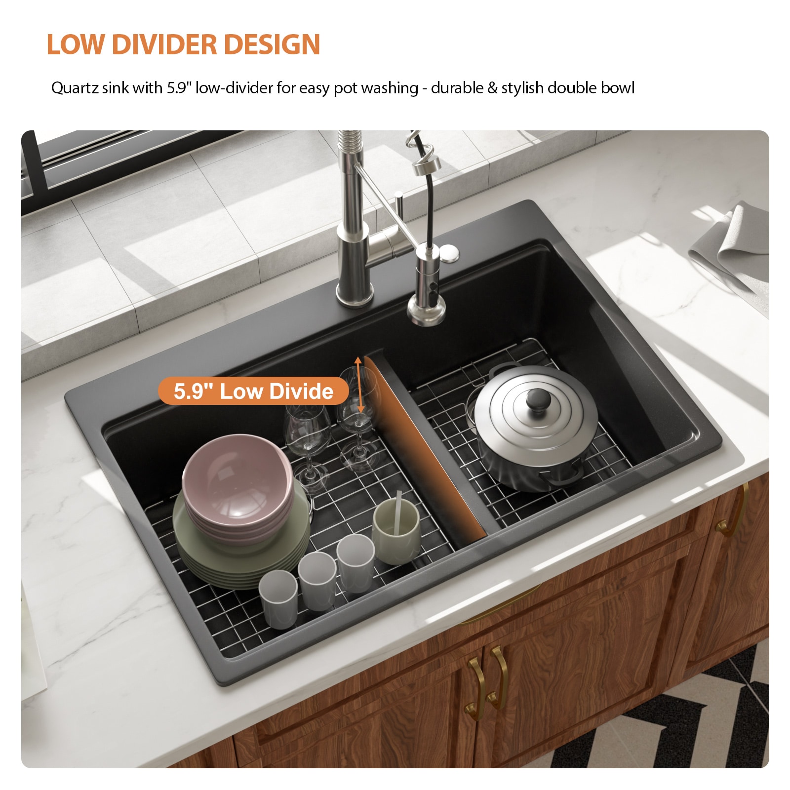 Lordear LD-SYSBLT33 Kitchen-Sinks - View #7