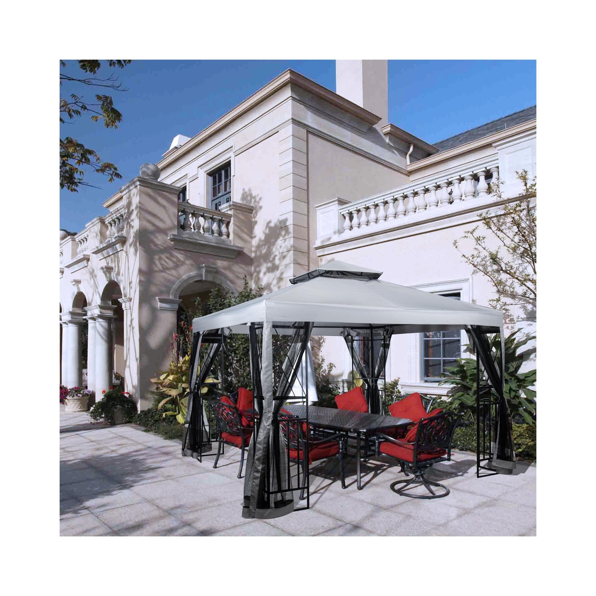Bayfeve BF-7463HG Wood-Resin-Gazebos - View #4