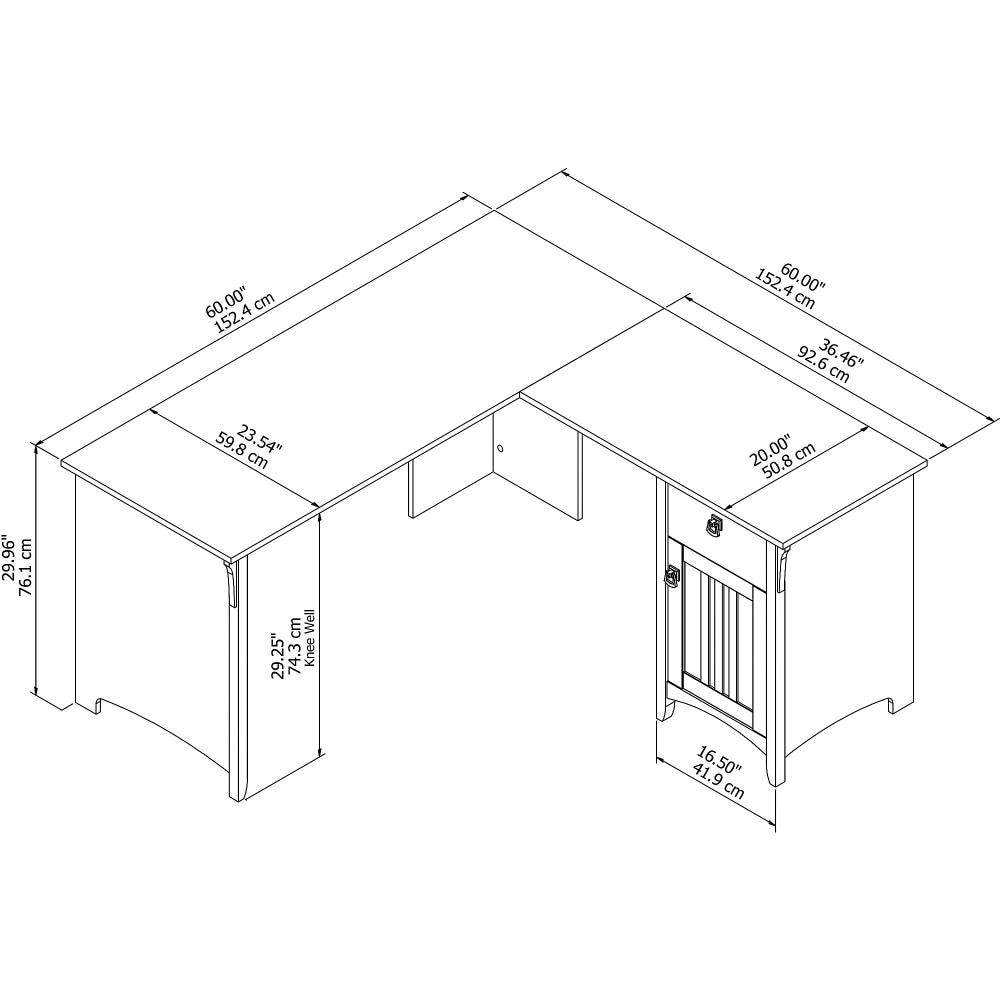 Bush Furniture SAD160CG-03 desks - View #6