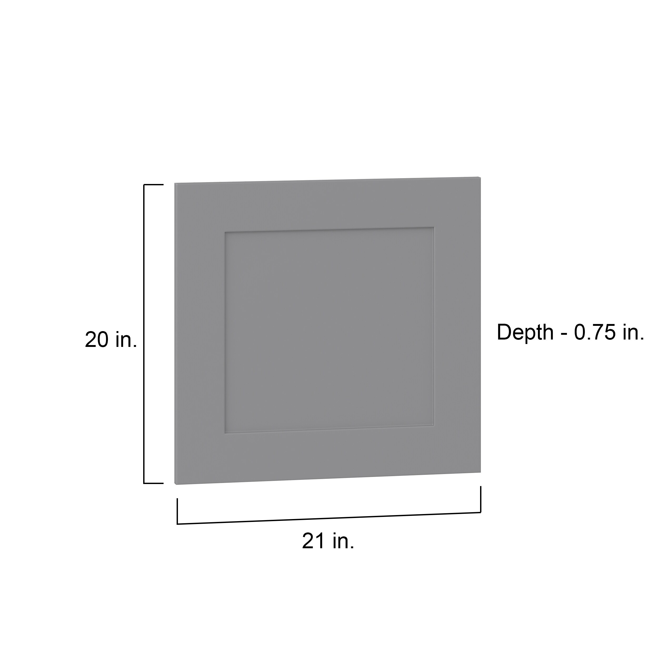 Hugo&Borg DSDR2120-BM Kitchen-Cabinet-Doors - View #4