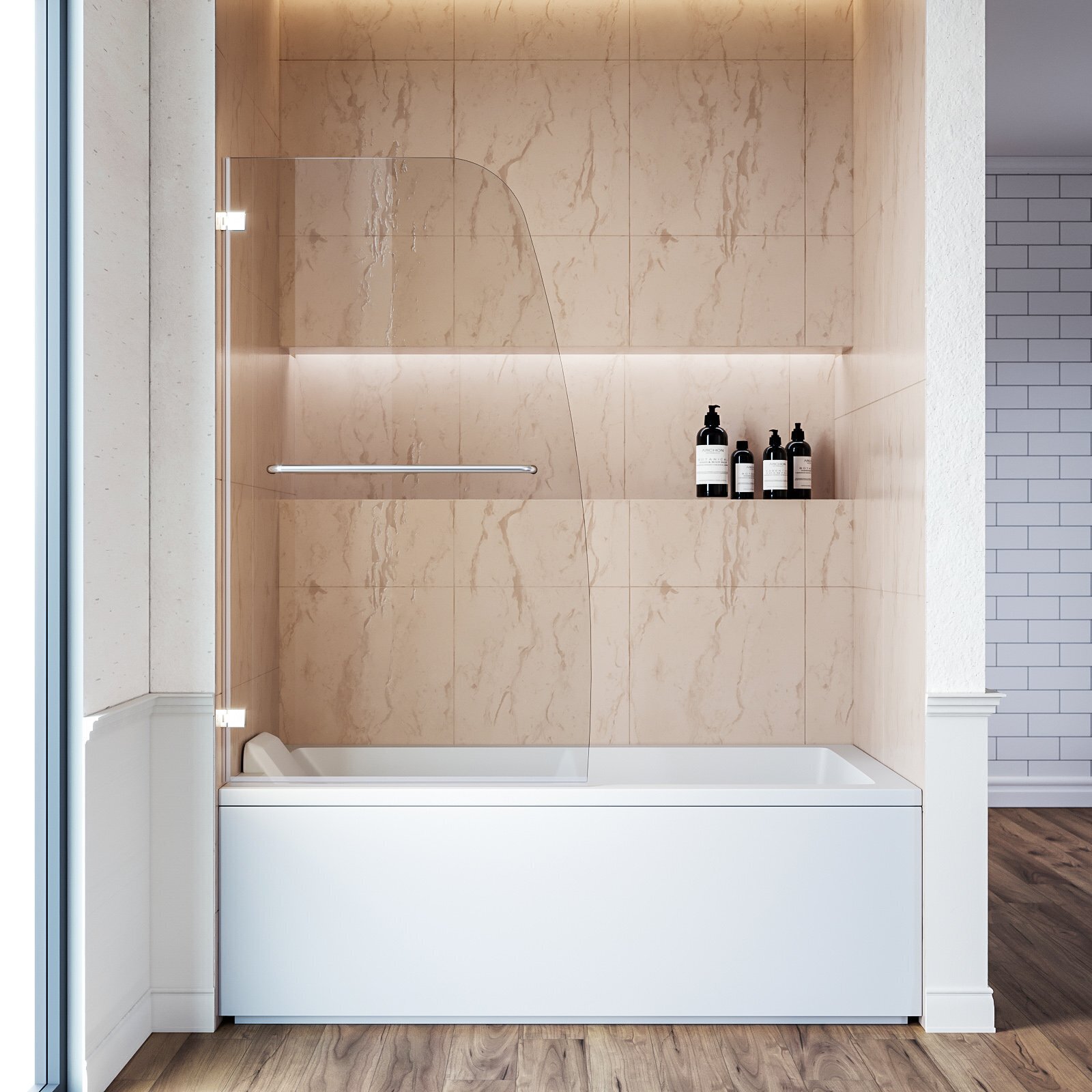 WELLFOR SLL-B020-4872CC Bathtub-Doors - View #8