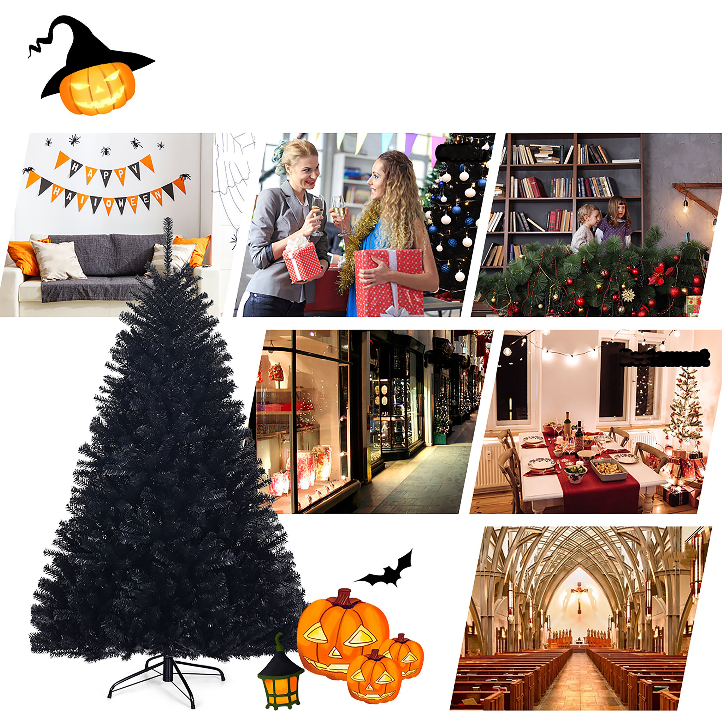 Costway CM22824 Table-Halloween-Decor - View #5