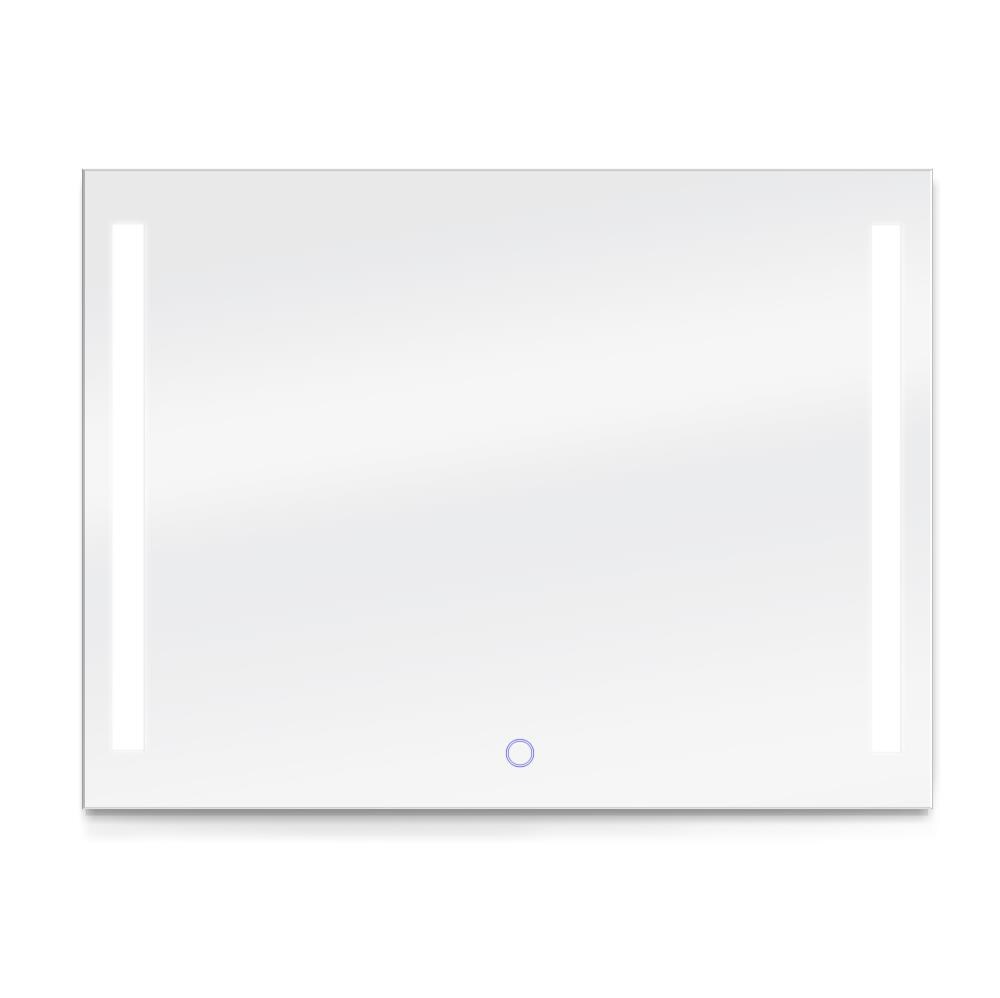 Dyconn Faucet M09AT4836W Catella 48-in x 36-in Dimmable Lighted Silver Fog Free Frameless Bathroom Vanity Mirror