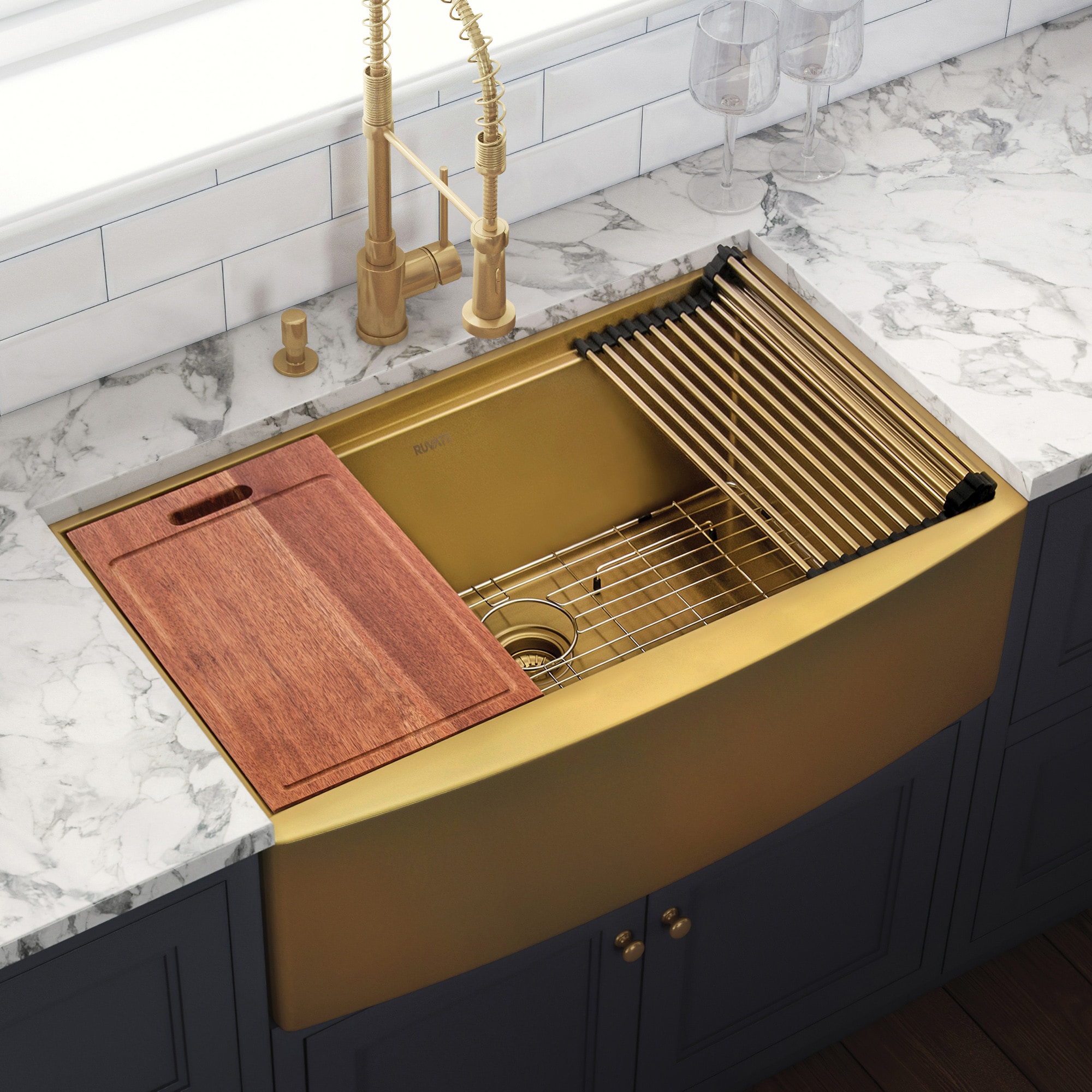 Ruvati RVH9106GG Kitchen-Sinks - View #11