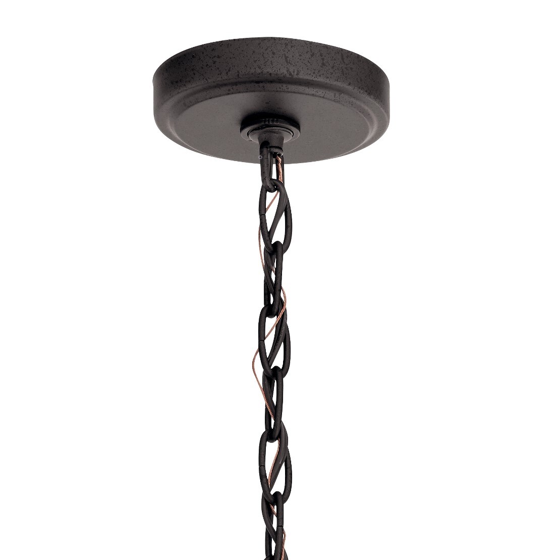 Kichler Coltyn 3-Light Anvil Iron Coastal Bowl Pendant Light online 1163732