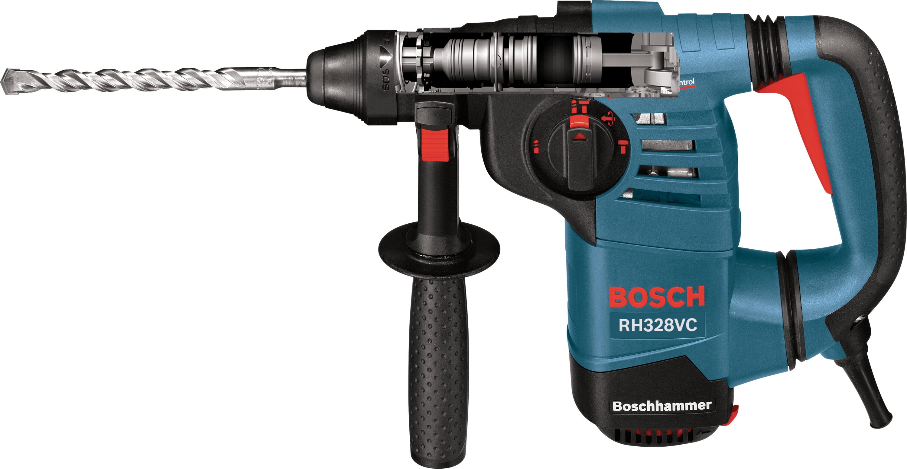 Bosch 8-Amp 1-1/8-in Sds-plus Variable Speed Corded Rotary Hammer