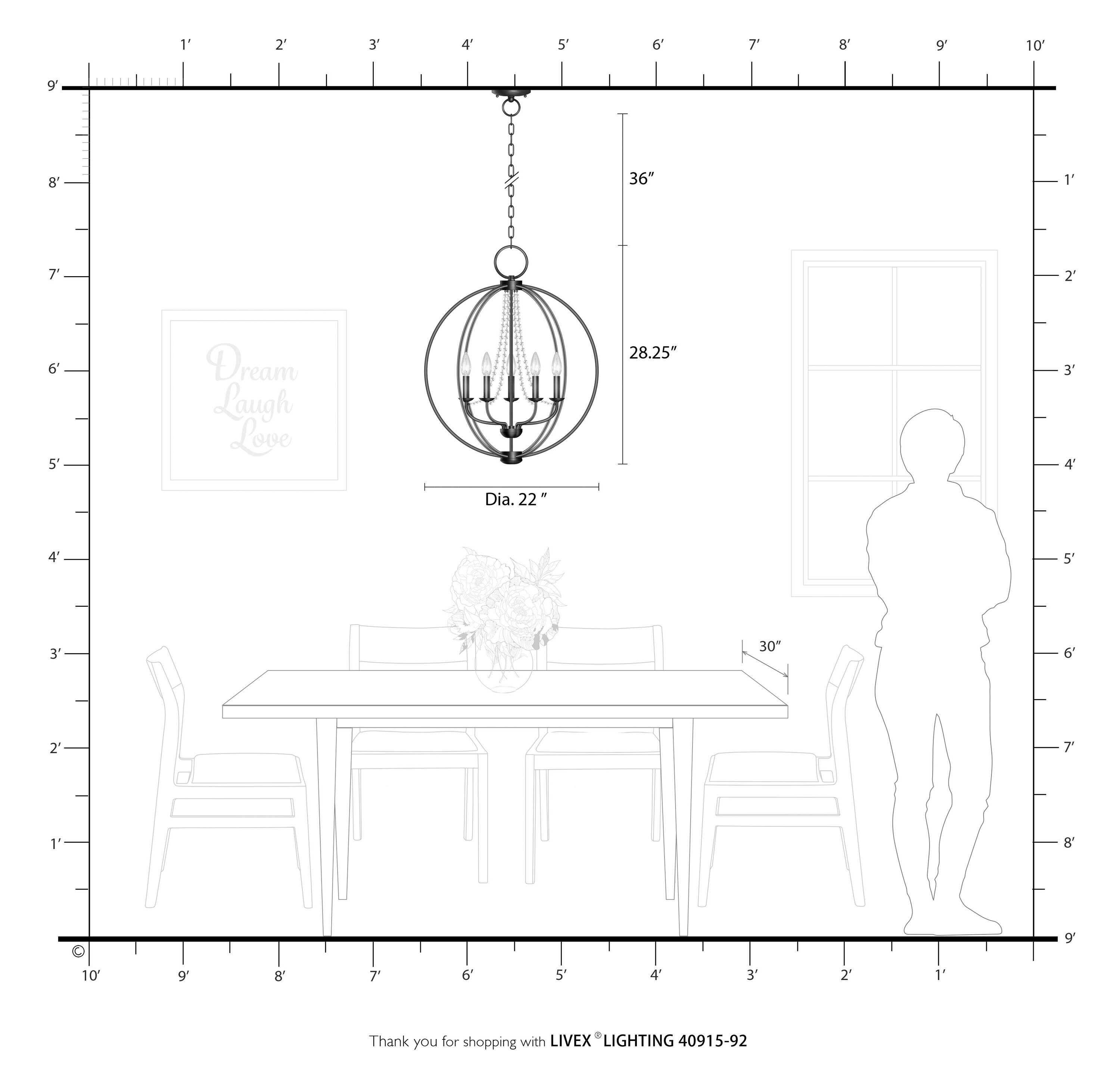 Livex Lighting 40915-92 b090015 - View #4